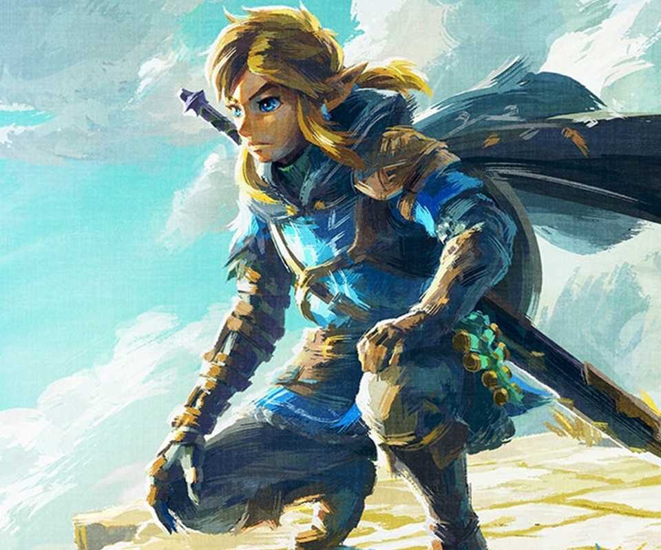 link from zelda tears of the kingdom key art
