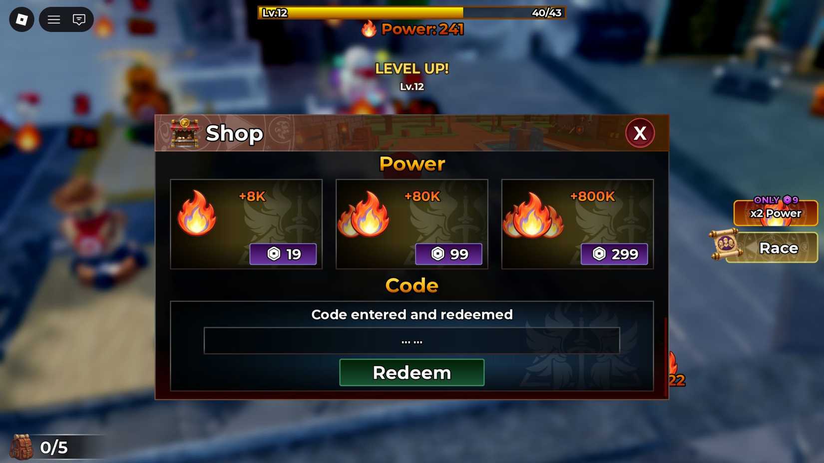 +1 Forge Blade Loot Codes