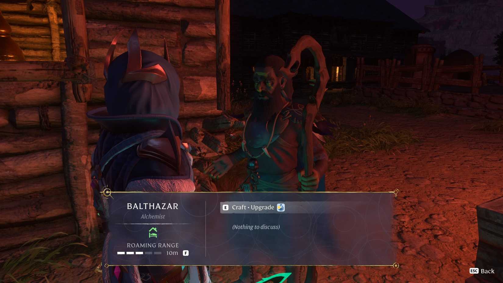 Enshrouded Speaking to the Alchemist