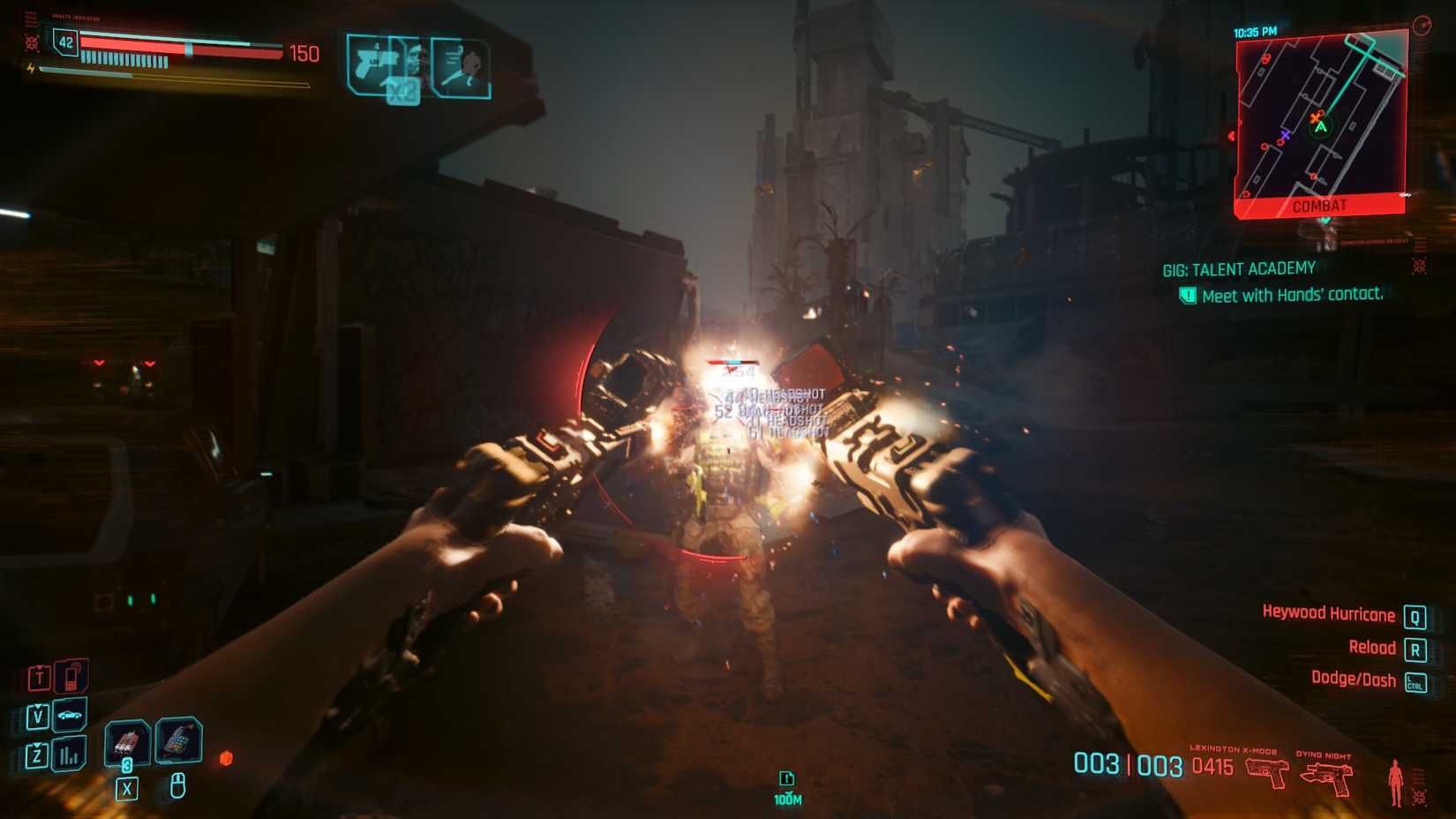 CP2077 Dual Wield Lexingtons