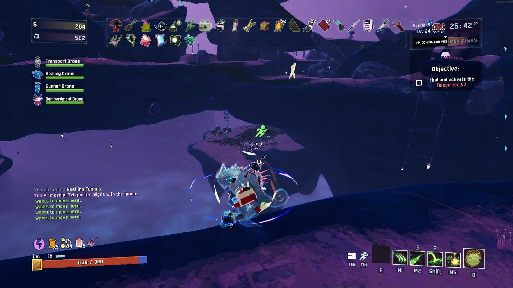 How to Get All Hallowed Concepts Base Survivor Skills in Risk of Rain 2