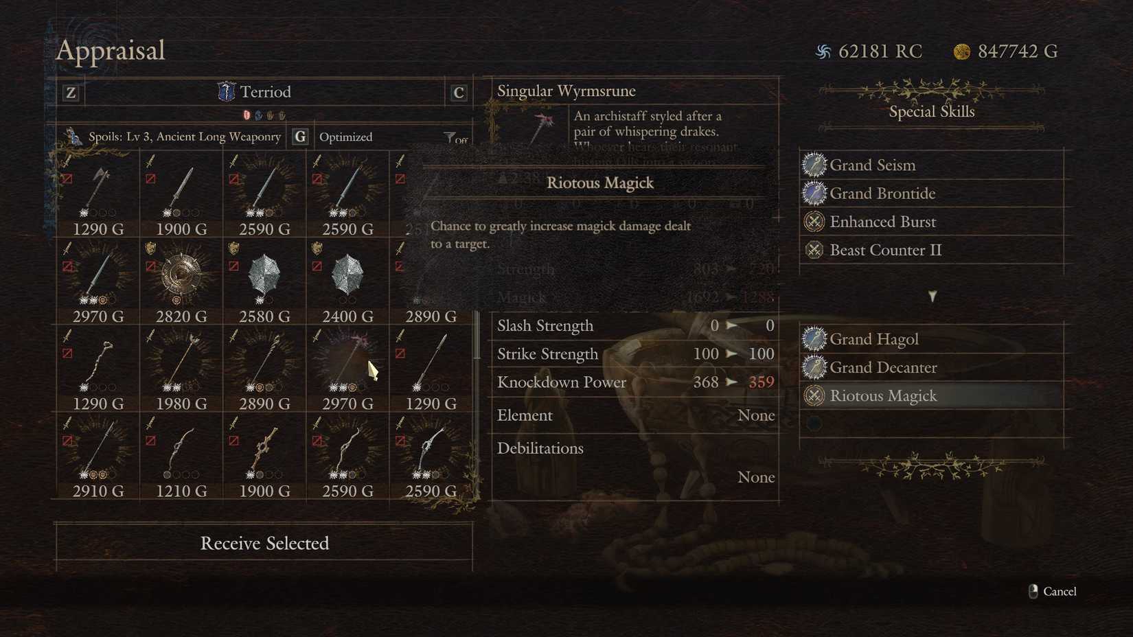 Best Brontide Sorceror Build in Dragon's Dogma 2: Dark Arisen