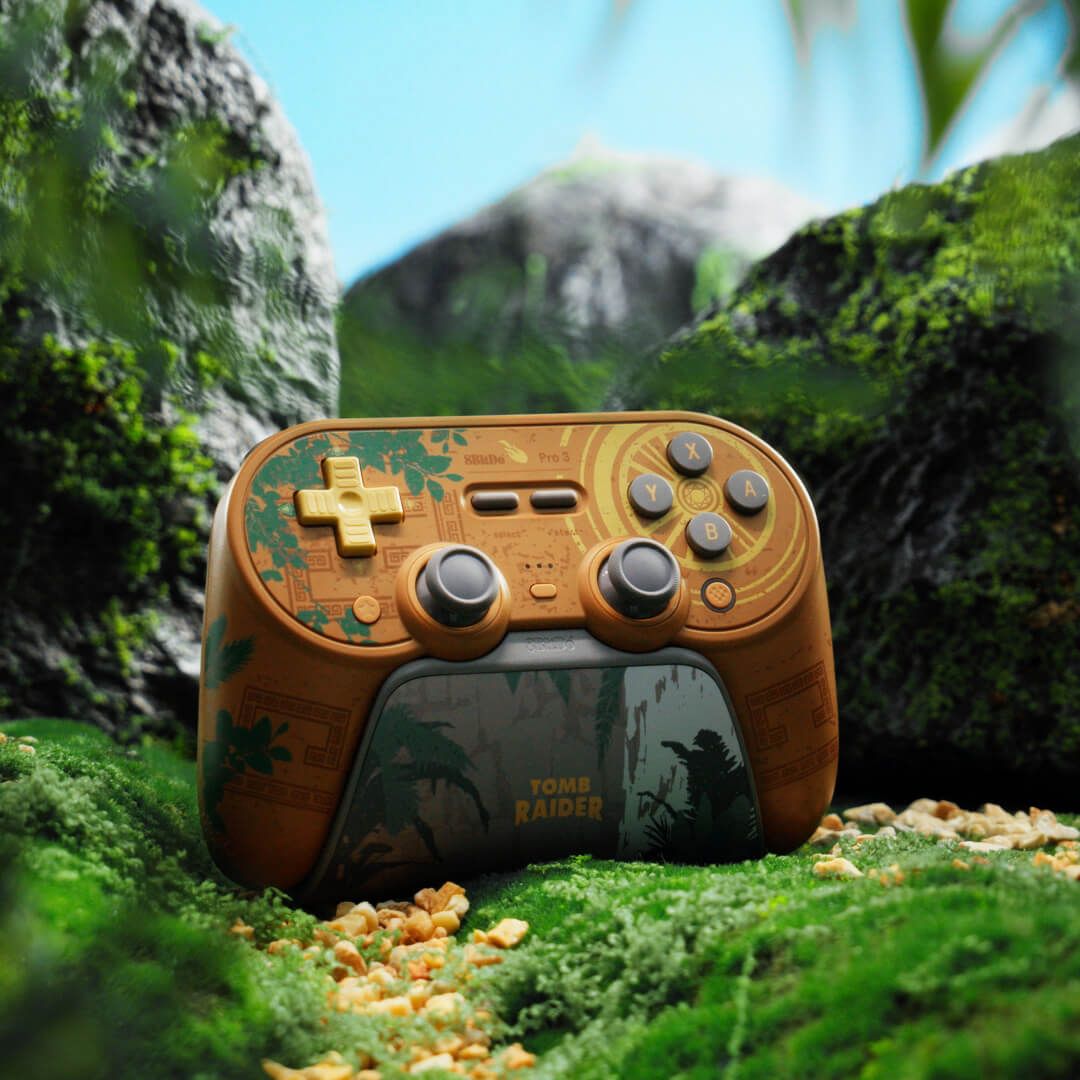 8BitDo Nintendo Switch 2 Pro 3 Bluetooth Controller - Tomb Raider 30th Anniversary Edition 2