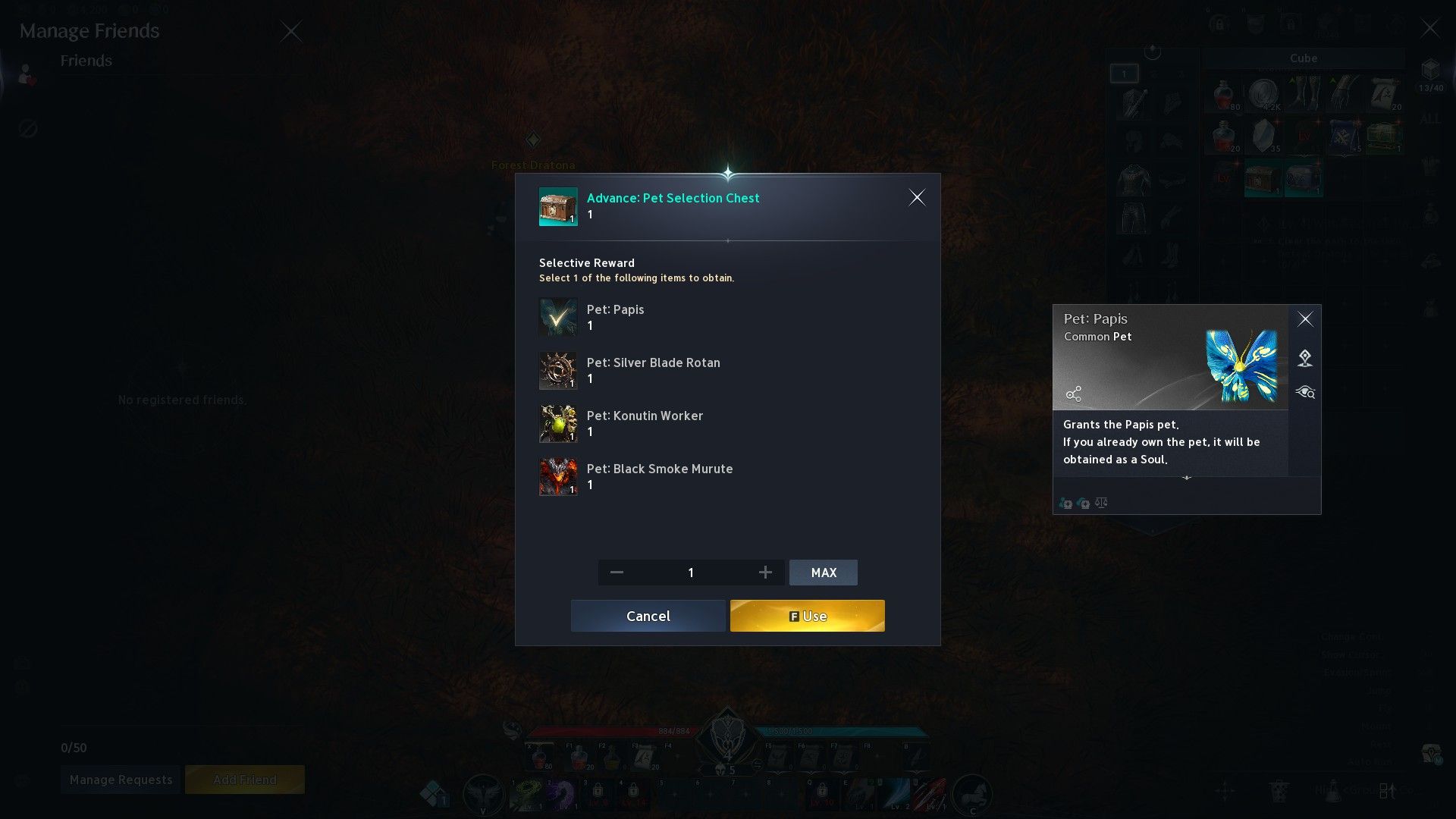 Aion 2 Papis Pet Selection Chest