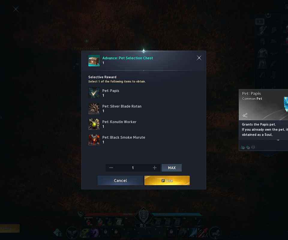 Aion 2 Papis Pet Selection Chest