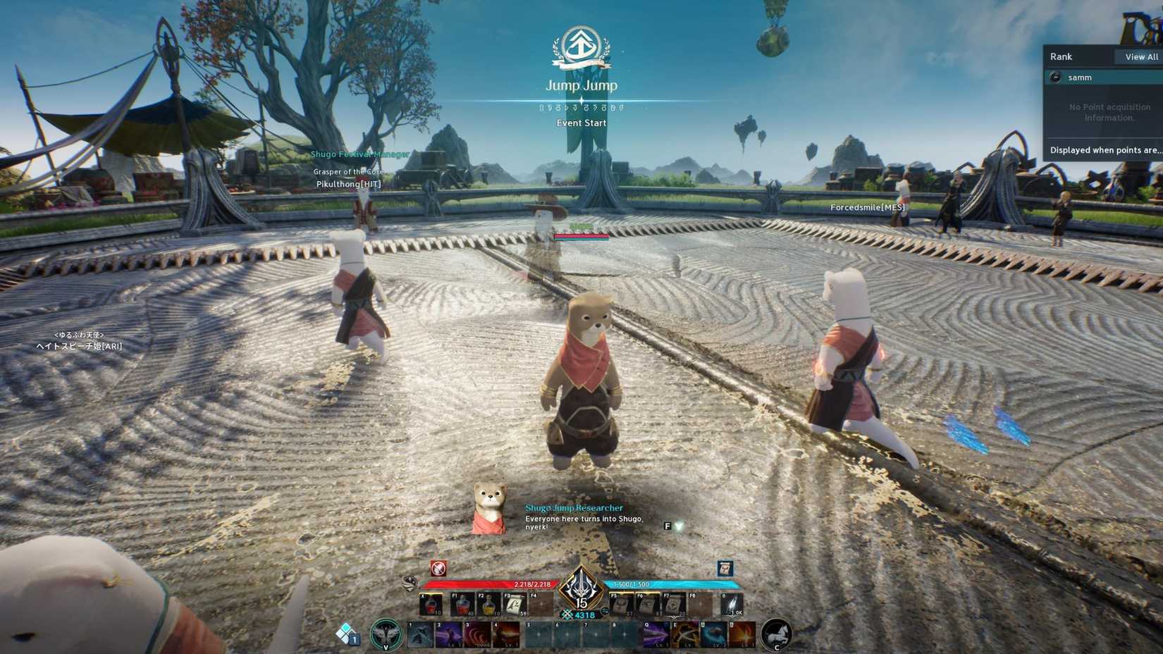 All Nine Shugo Festival Mini-games in Aion 2