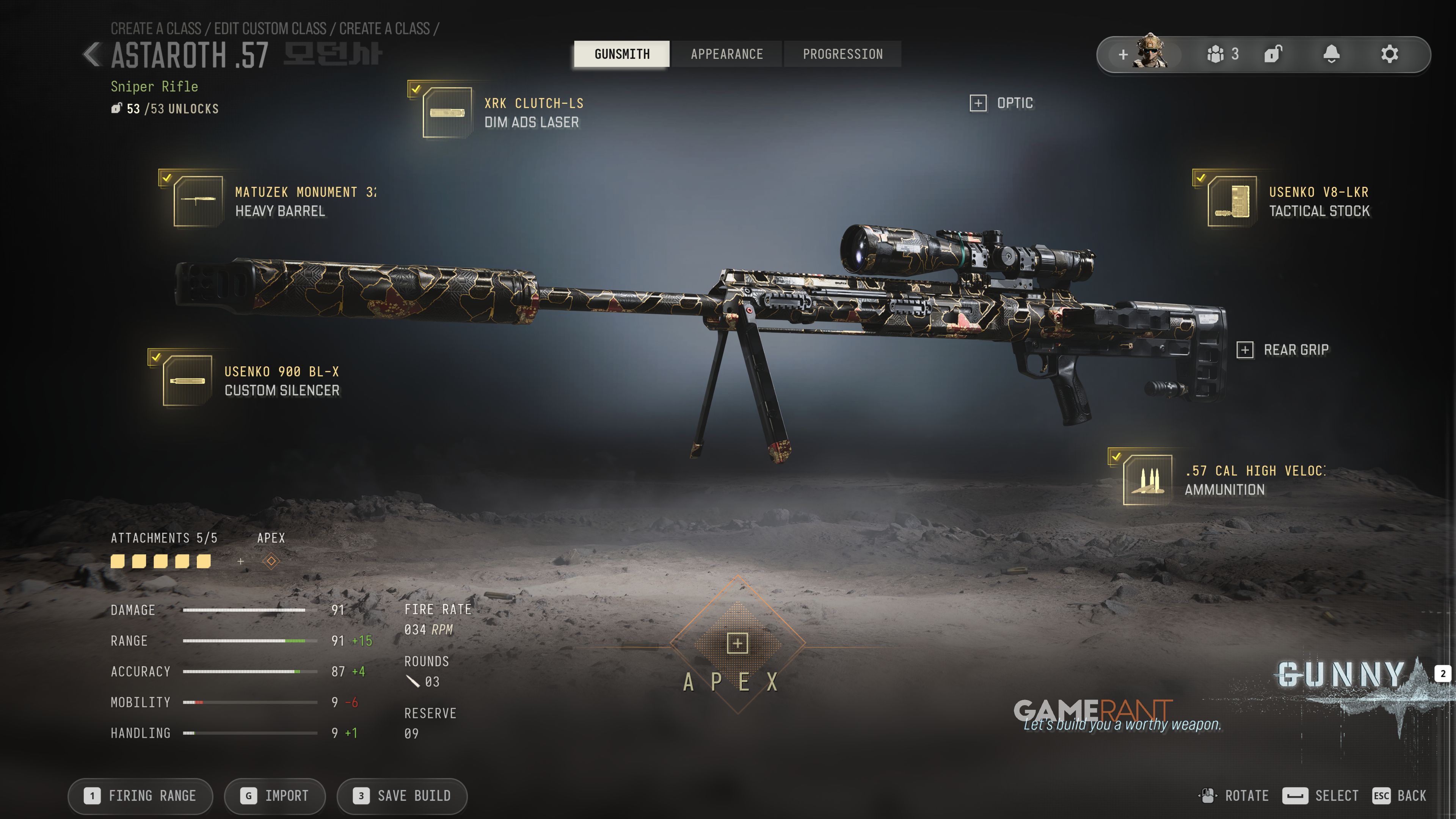 Best Meta Astaroth .57 Loadout in COD Modern Warfare 4