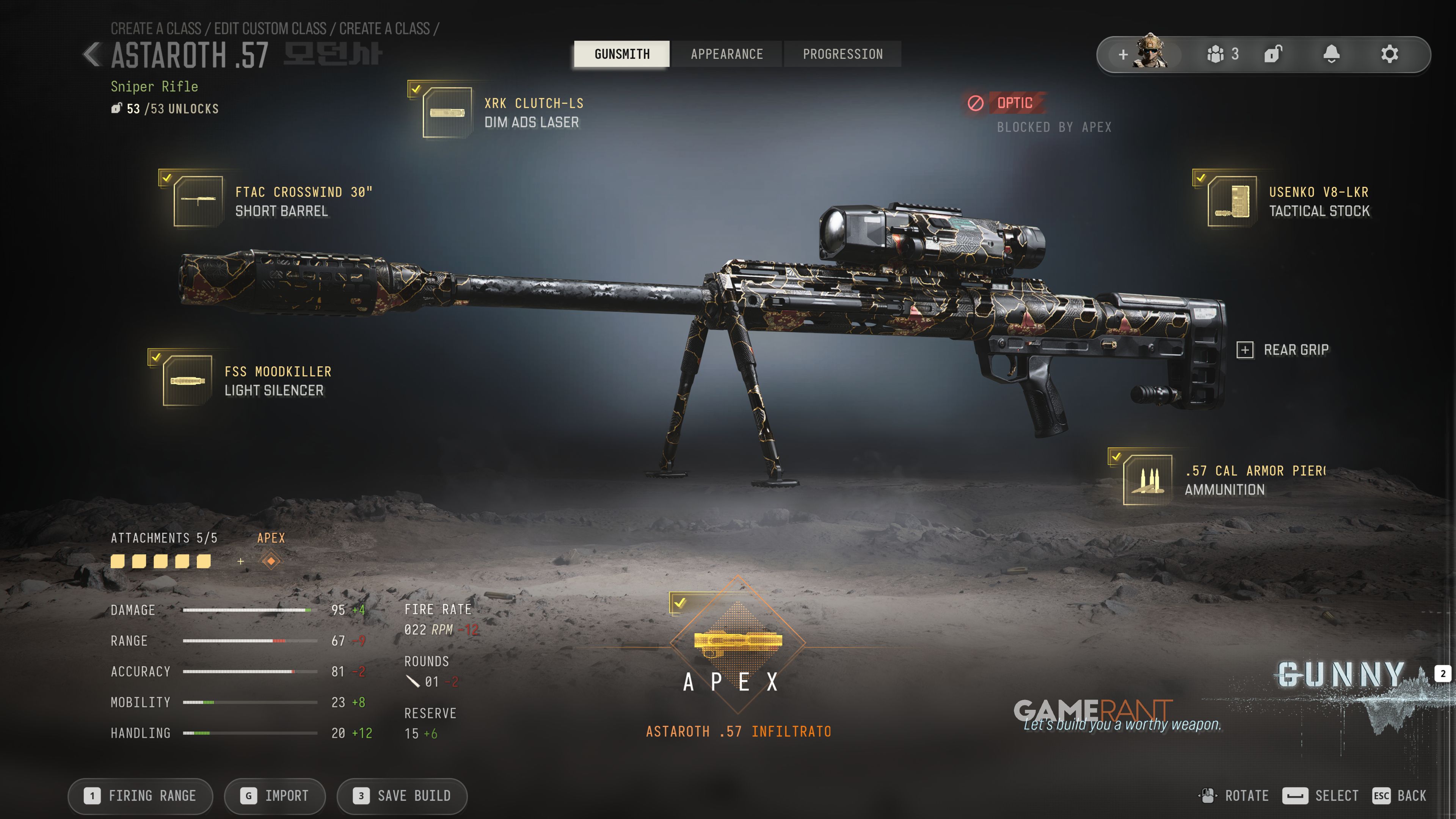Best Meta Astaroth .57 Loadout in COD Modern Warfare 4