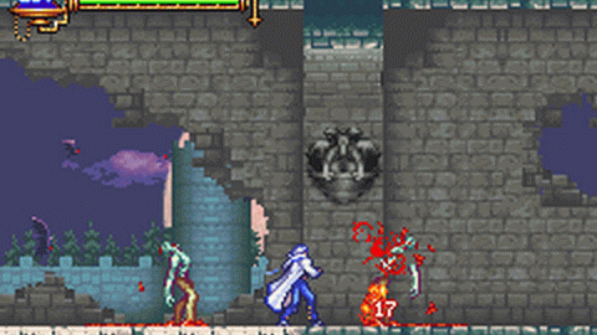 castlevania aria of sorrow gameplay