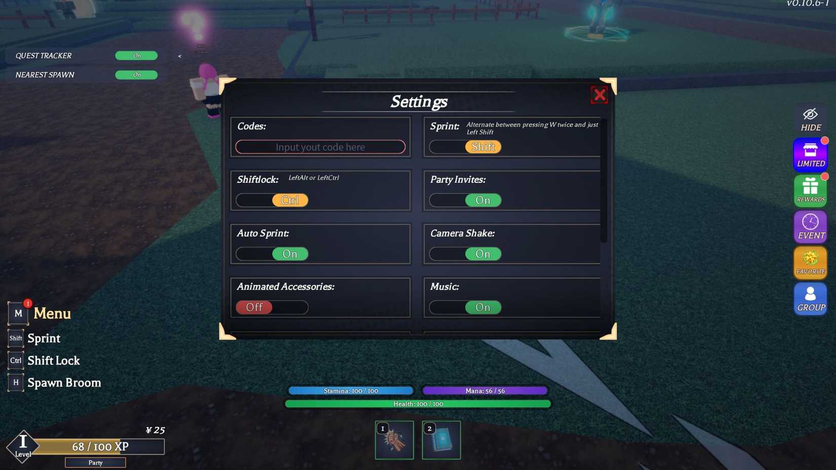 Clover Time Codes