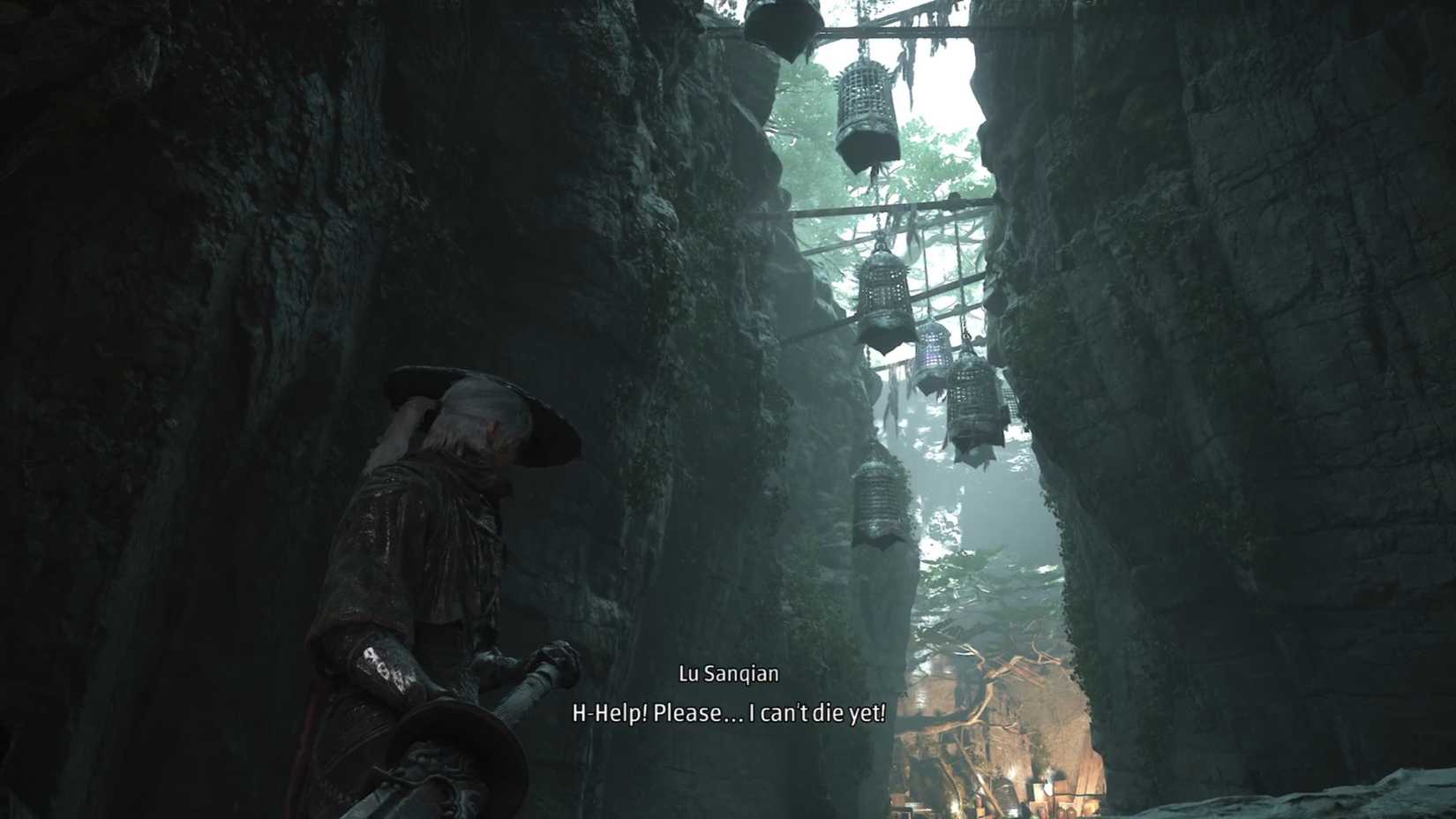 Cui Grandfather Trapped in Cages Phantom Blade Zero
