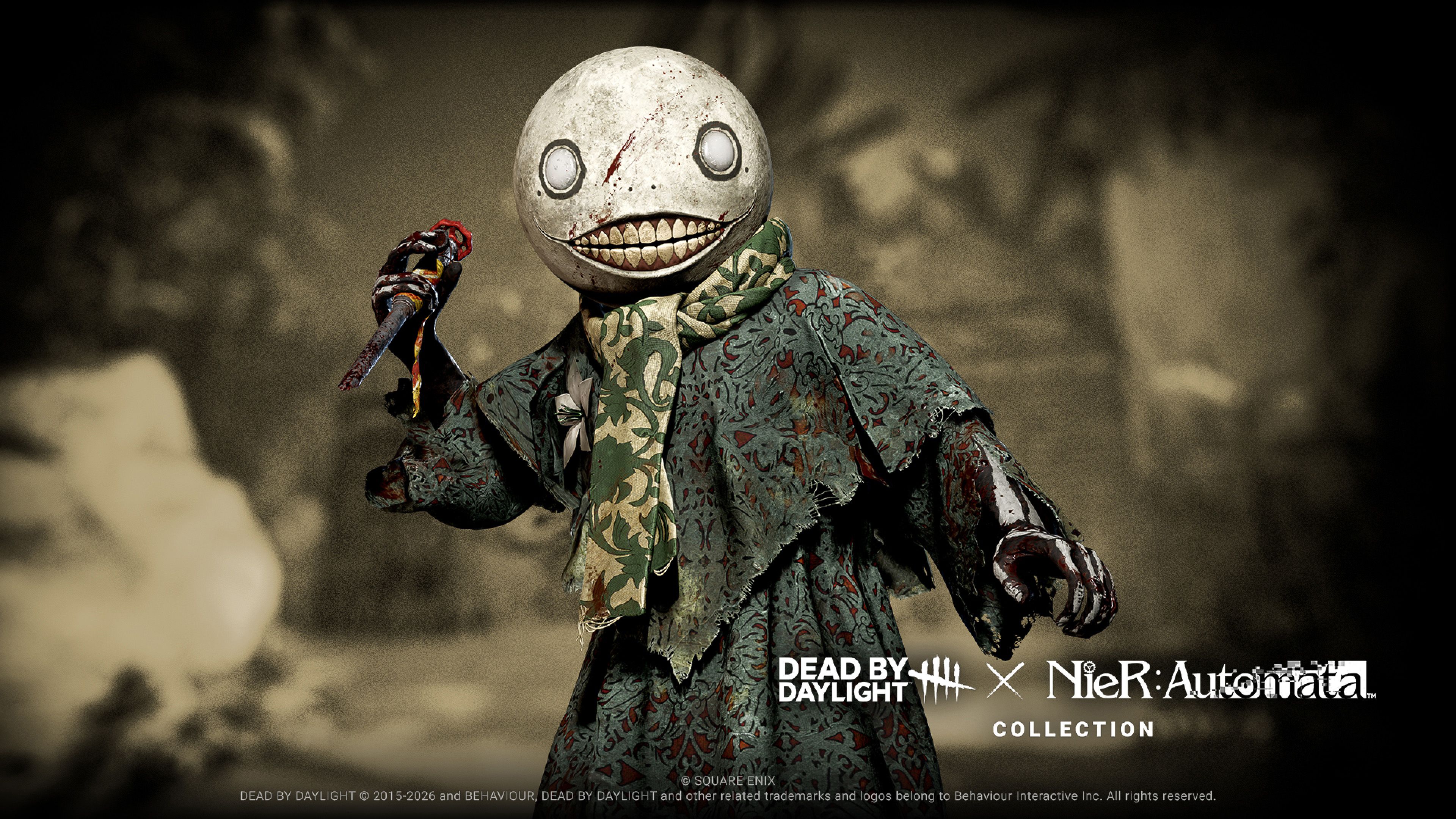 Dead by Daylight Nier: Automata Collection Emil skin from press release
