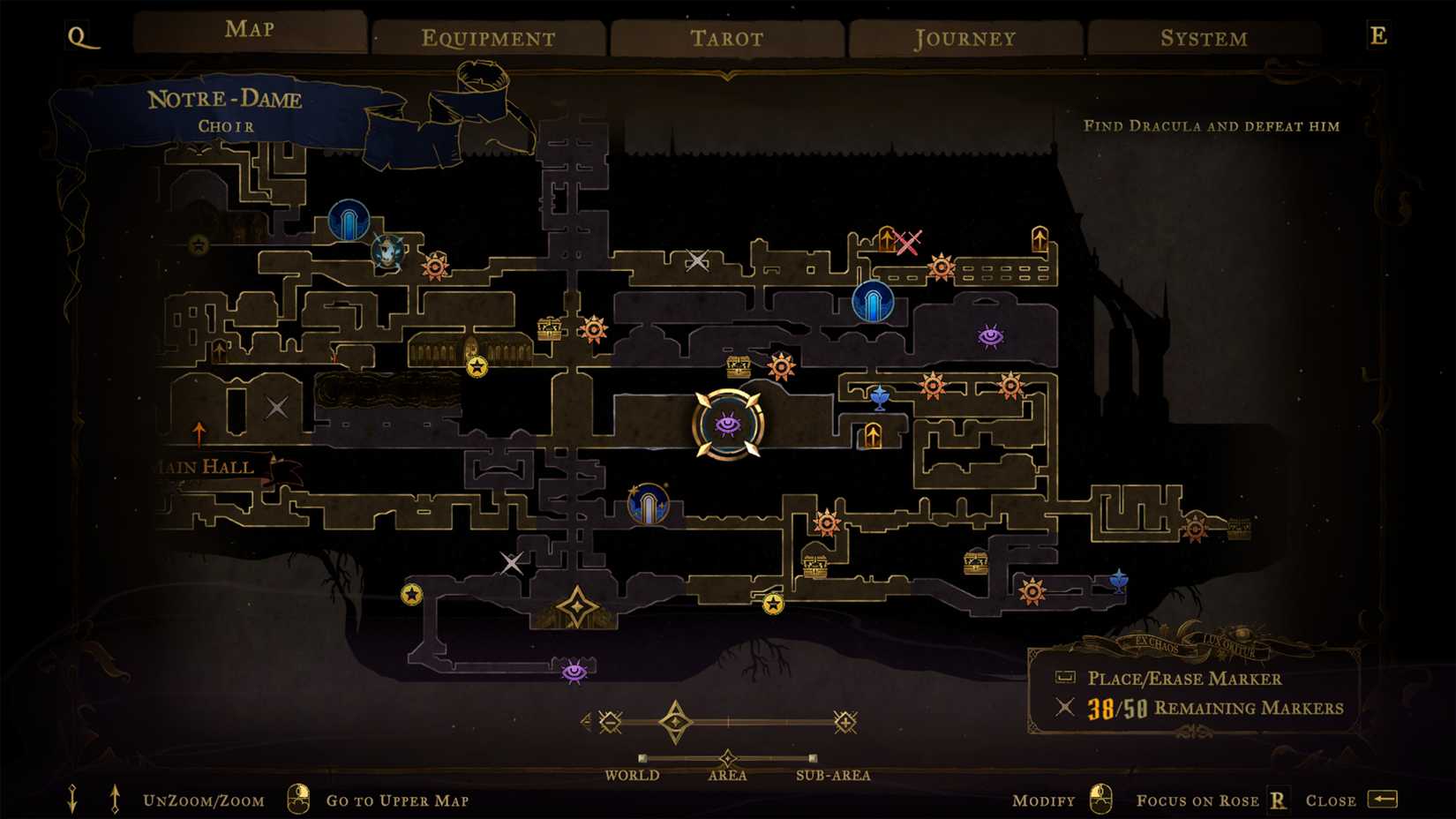 Death The Shadow boss Location In Castlevania Belmont's Curse