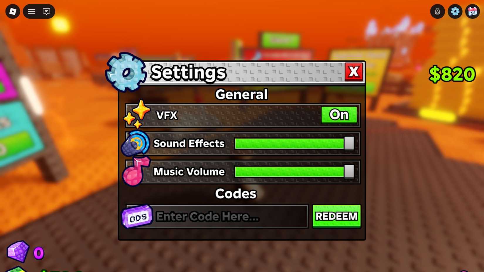 Destroy a Vault Codes
