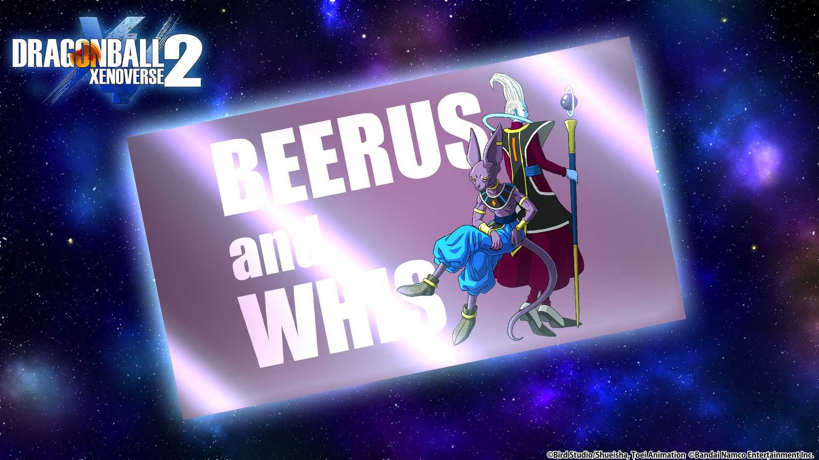 Dragon Ball Xenoverse 2 New Loading Screen Beerus and Whis illustration October 2026 free DLC
