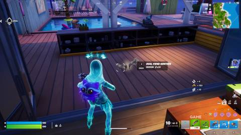 Dual Fiend Hunters in Fortnite