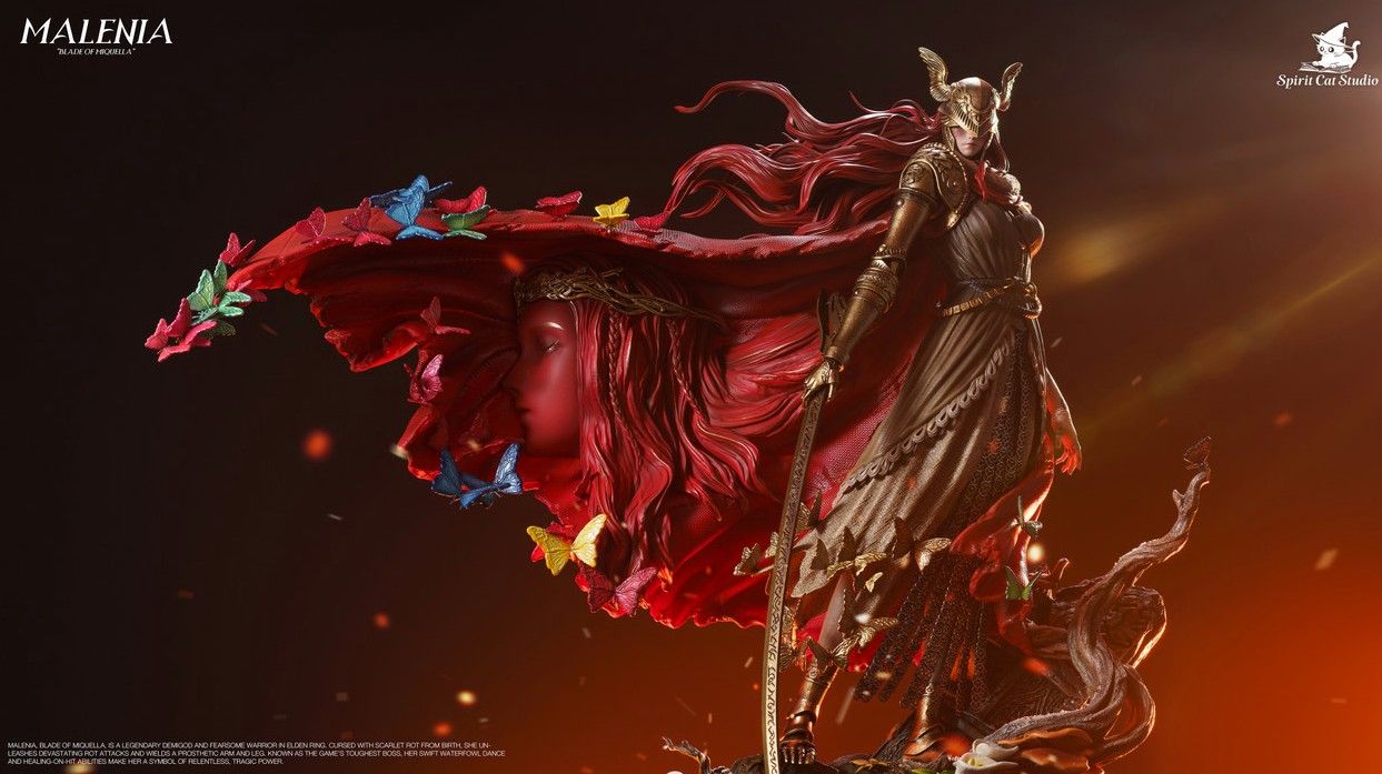 elden ring malenia statue 1