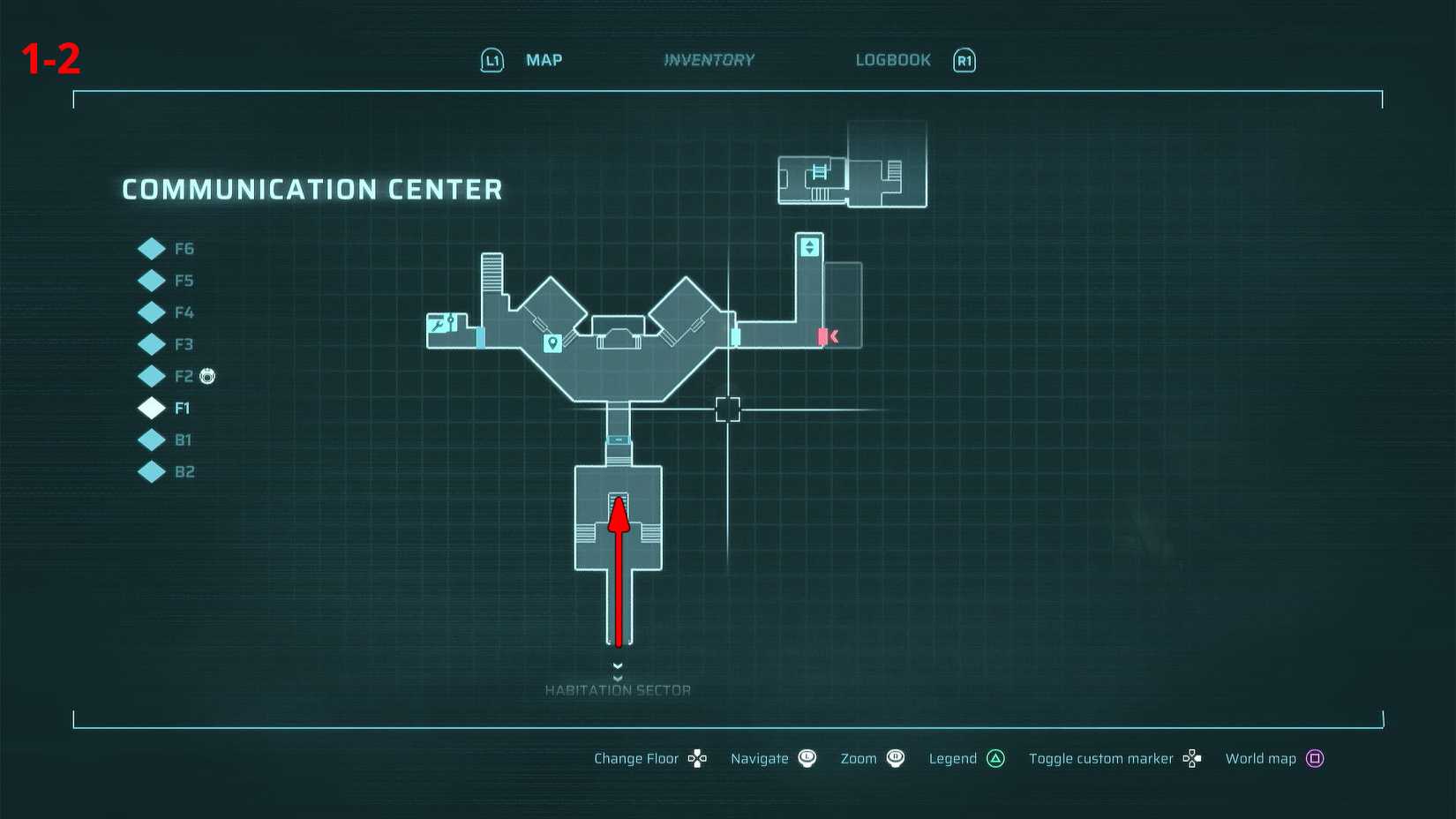 Communication Center part 1 walkthrough in End of Abyss.