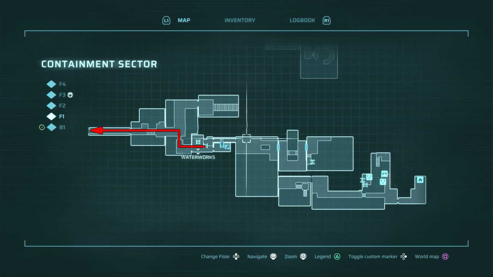 Containment Sector part 1 walkthrough in End of Abyss.
