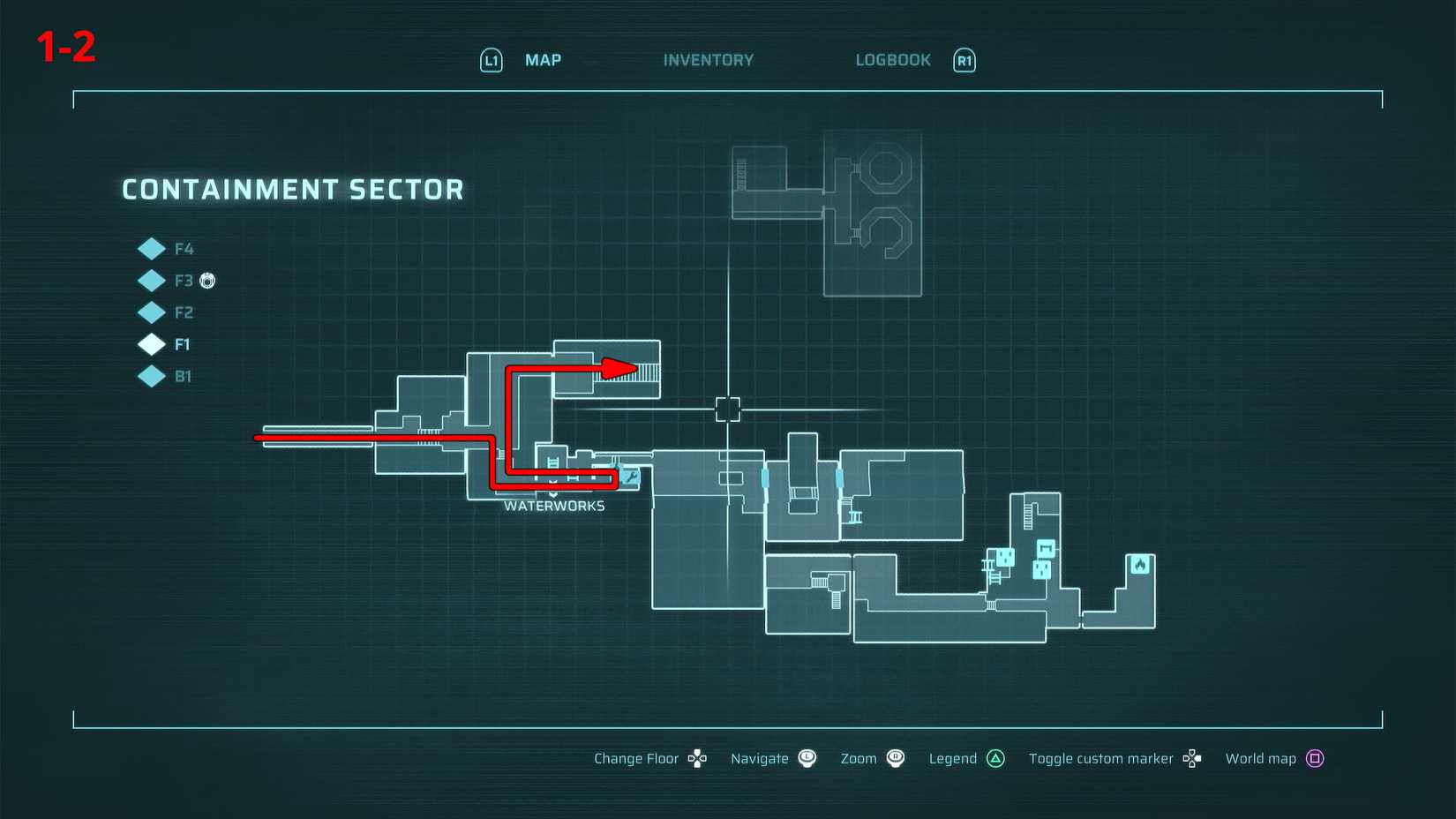 Containment Sector part 2 walkthrough in End of Abyss.