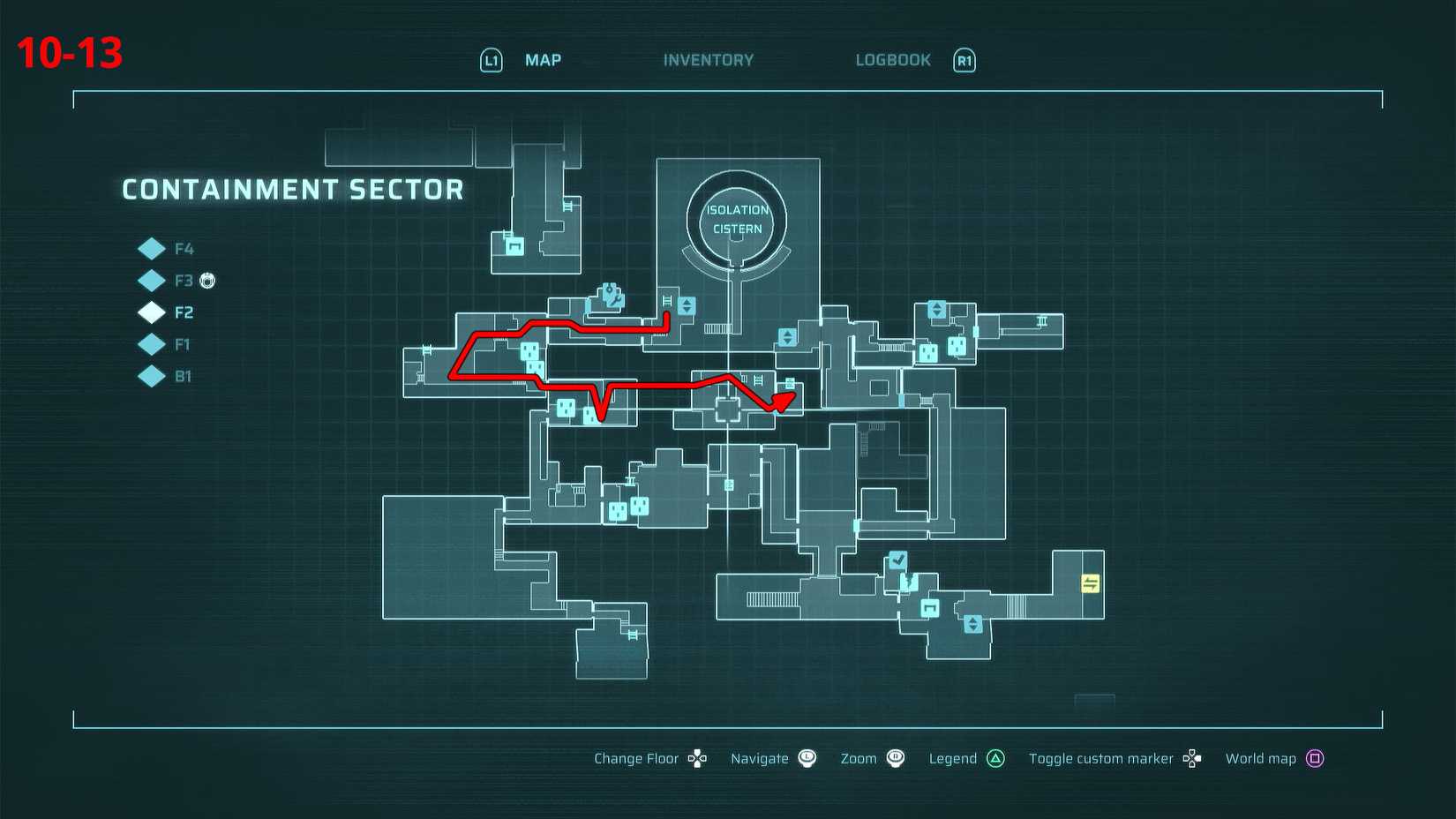Containment Sector part 2 walkthrough in End of Abyss.