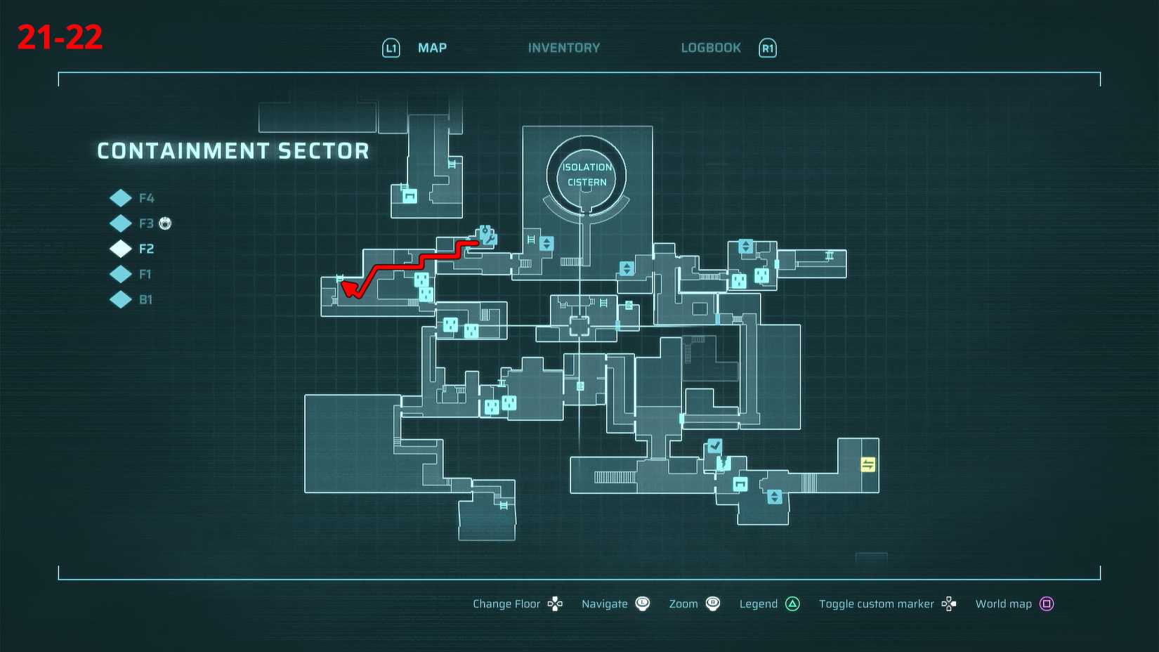Containment Sector part 2 walkthrough in End of Abyss.