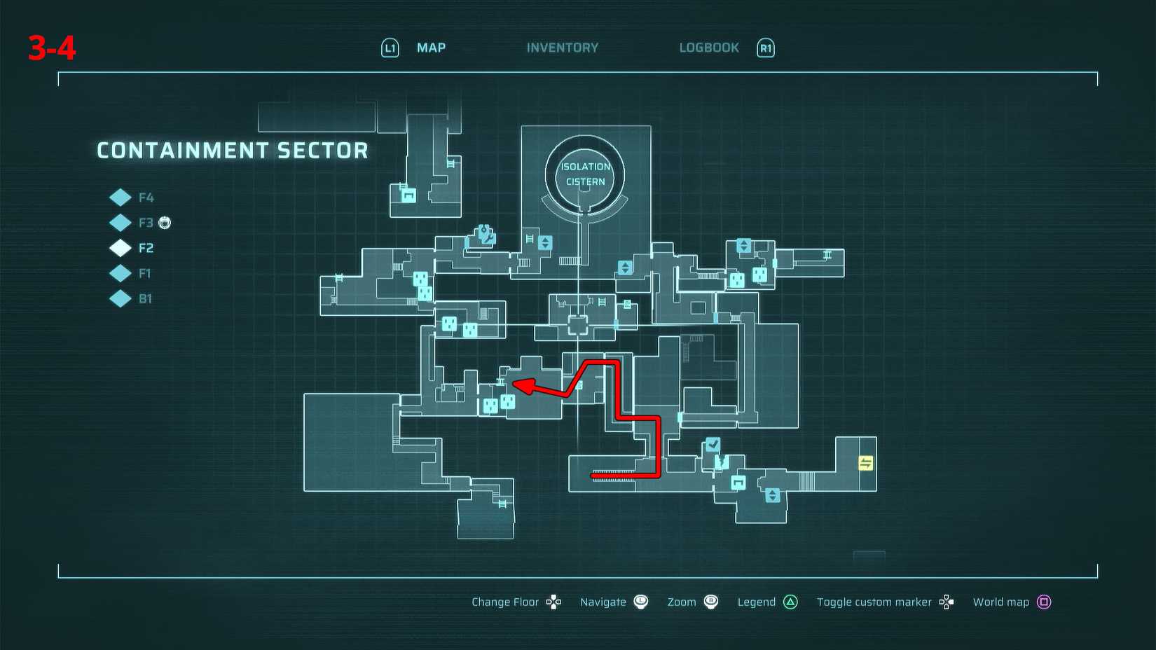 Containment Sector part 2 walkthrough in End of Abyss.