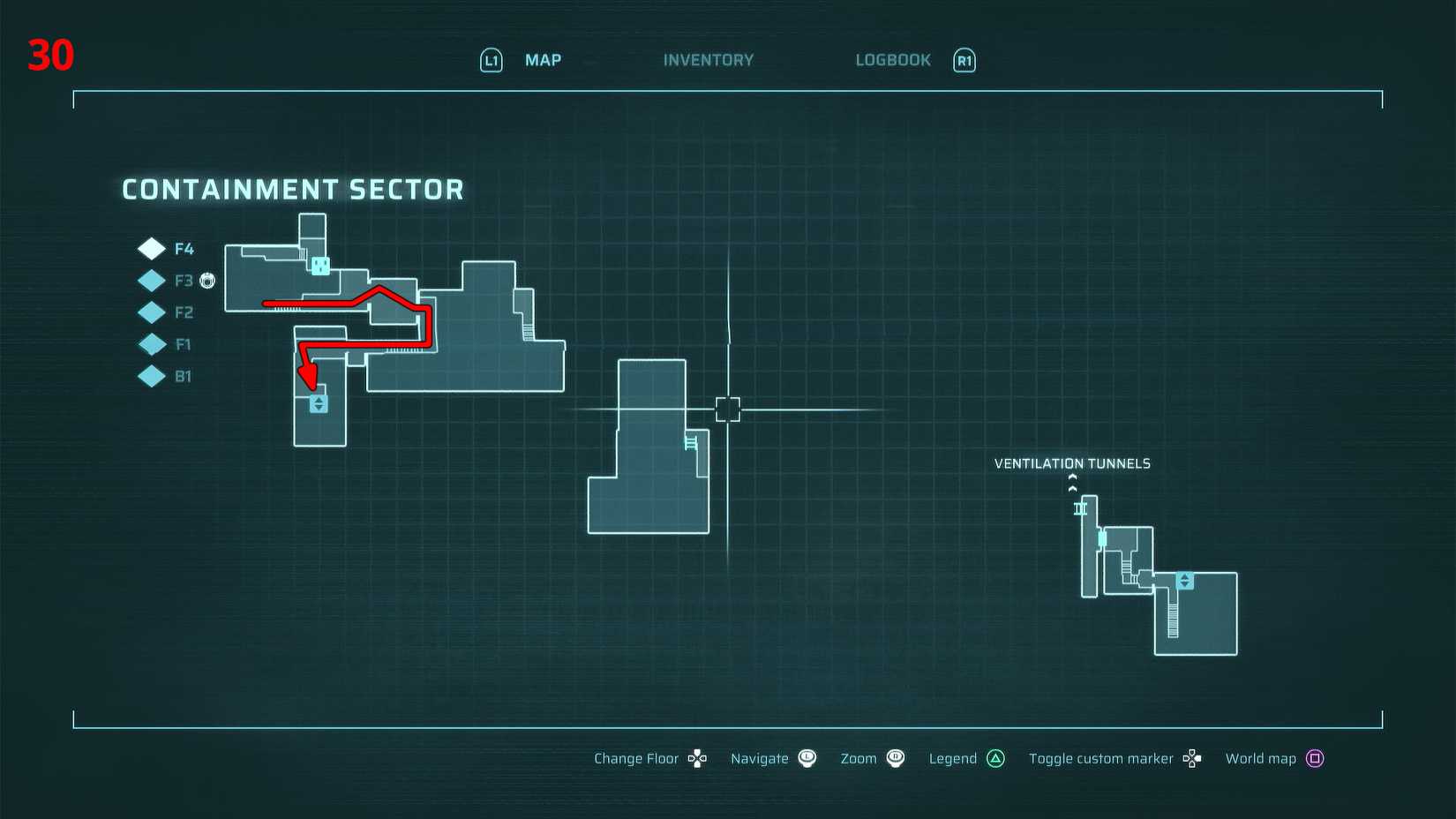 Containment Sector part 2 walkthrough in End of Abyss.