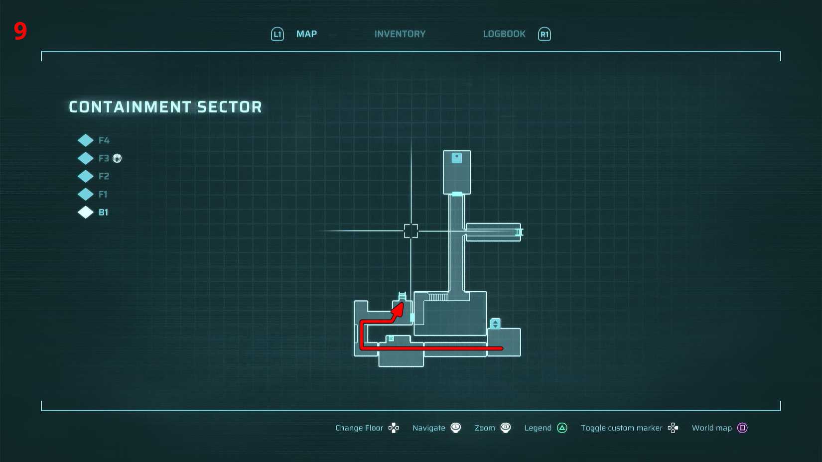 Containment Sector part 2 walkthrough in End of Abyss.