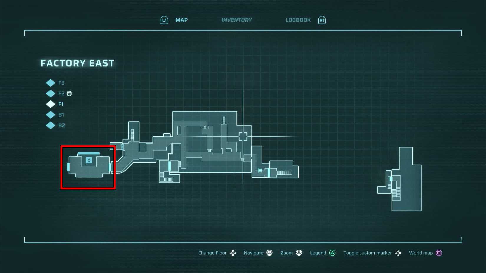 Factory East part 2 walkthrough in End of Abyss.