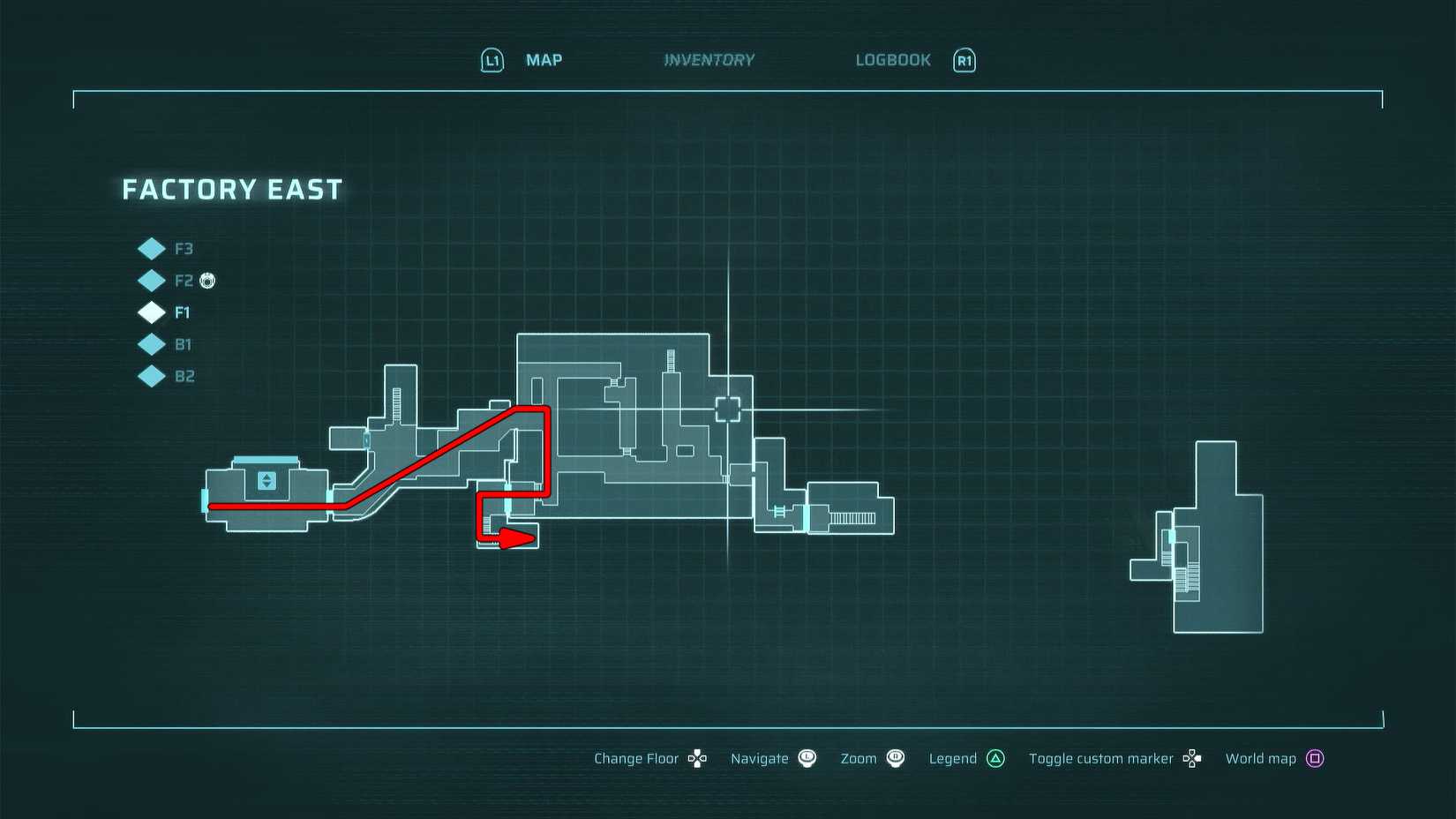Factory East part 3 walkthrough in End of Abyss.