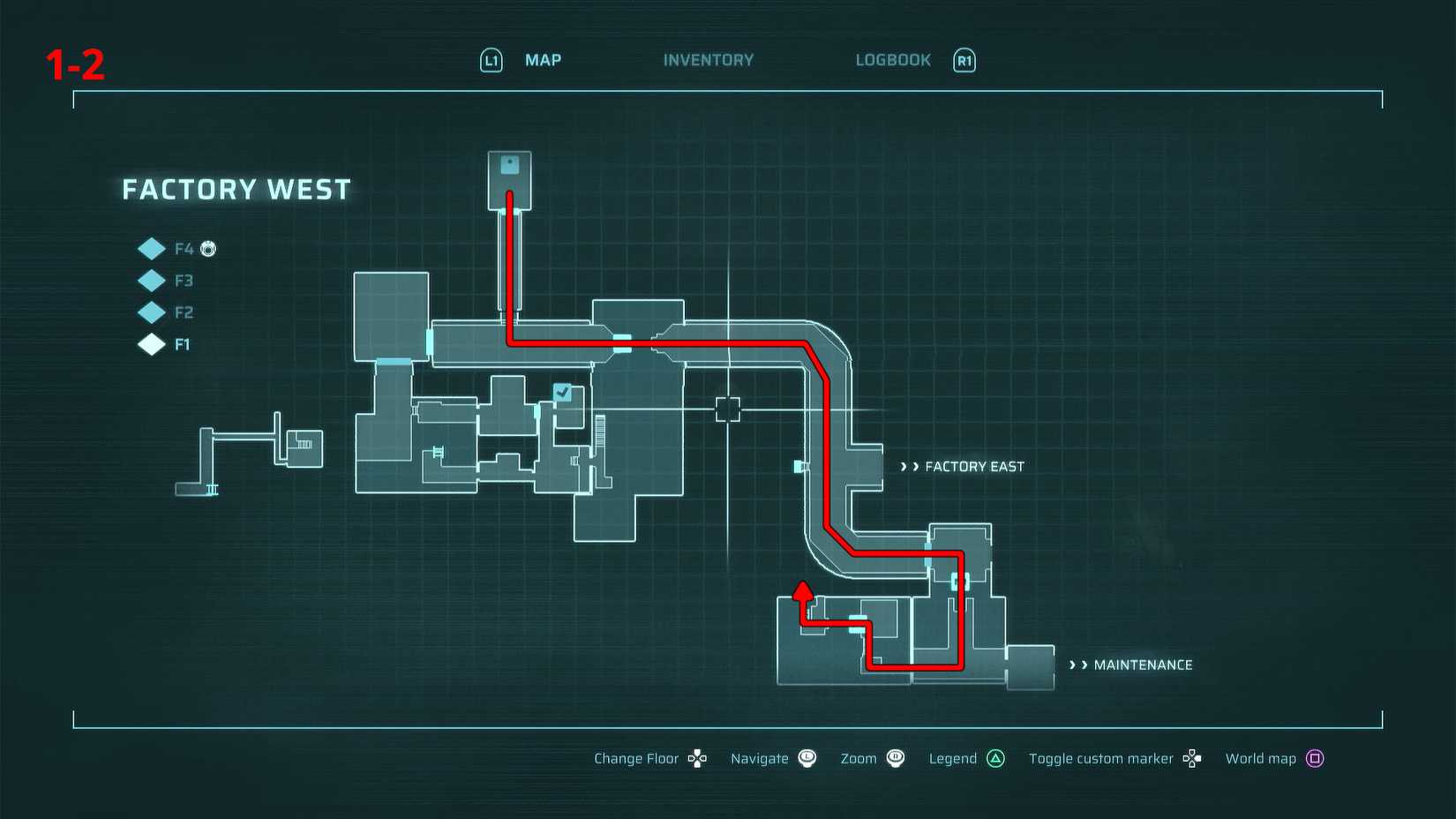 Factory West part 2 walkthrough in End of Abyss.
