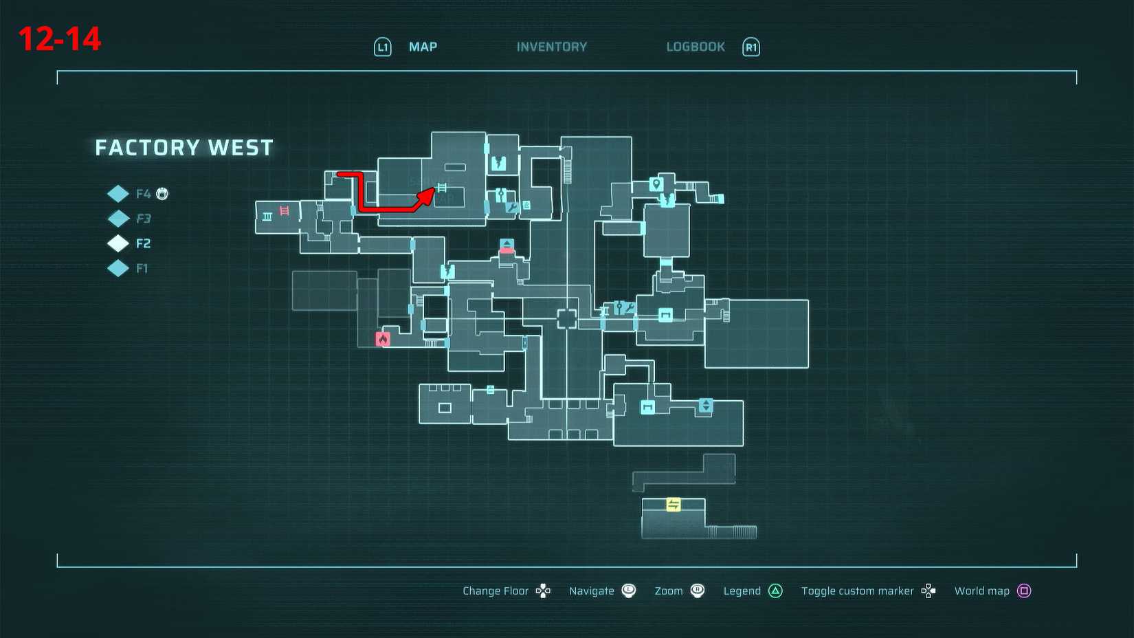 Factory West part 2 walkthrough in End of Abyss.