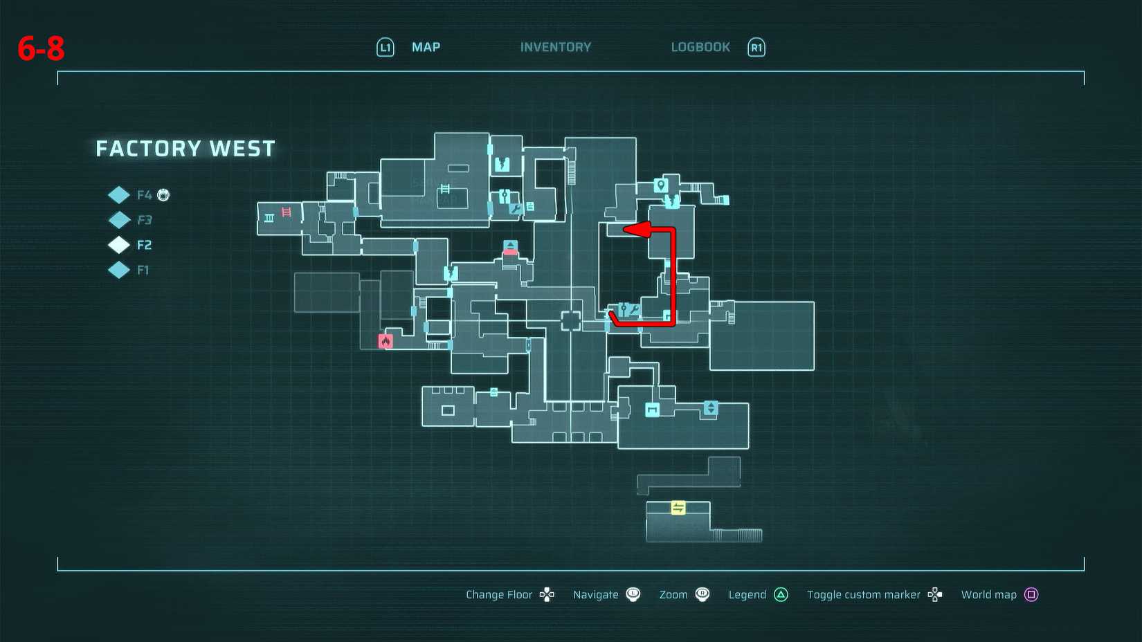 Factory West part 2 walkthrough in End of Abyss.