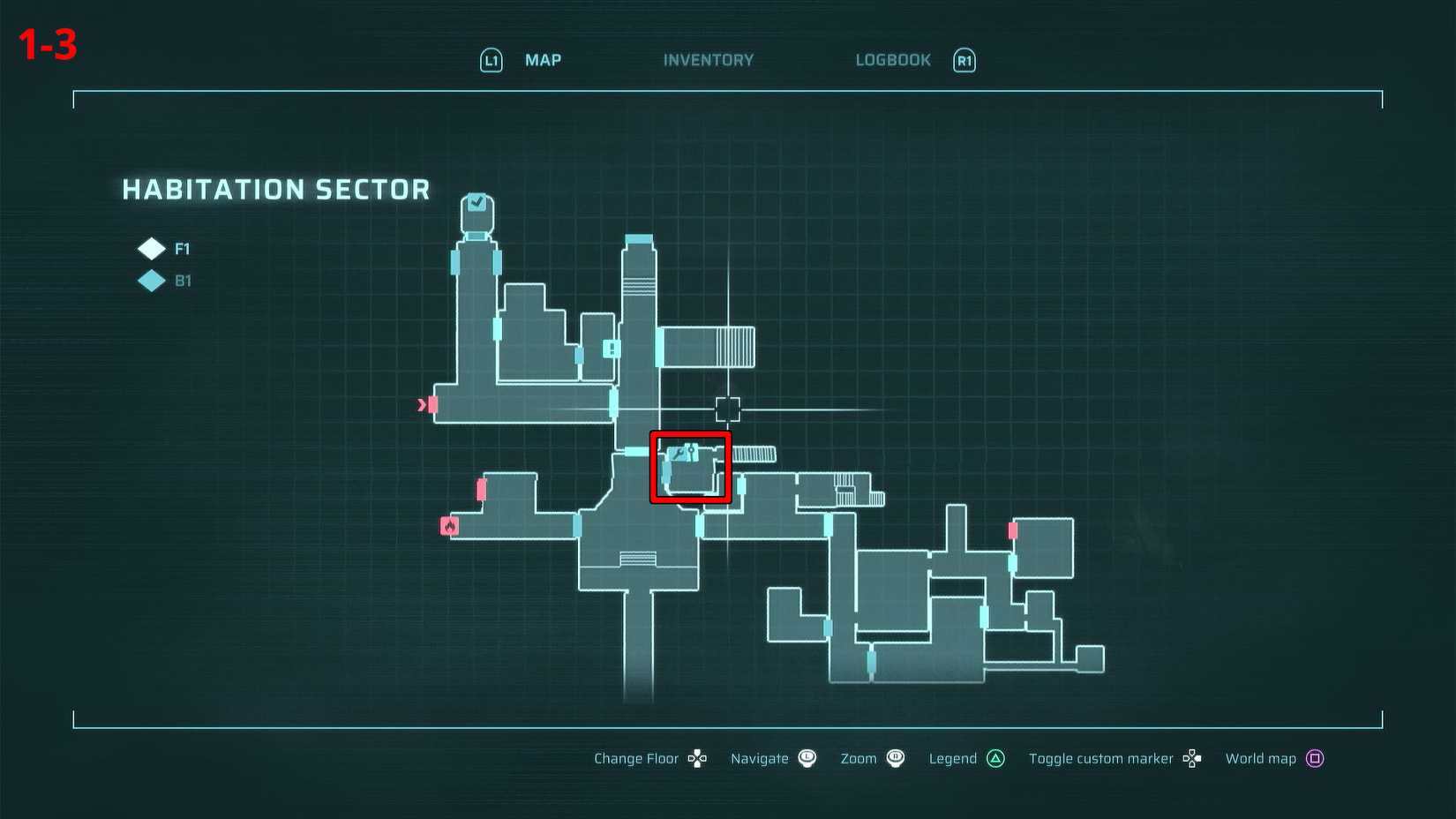 Habitation Sector part 1 walkthrough in End of Abyss.