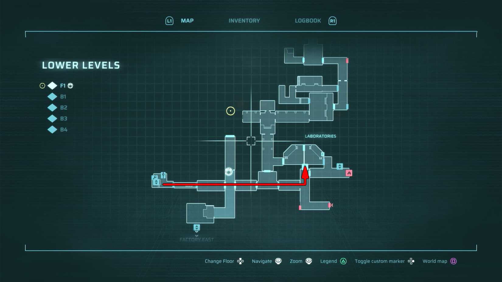 Lower Levels walkthrough in End of Abyss.