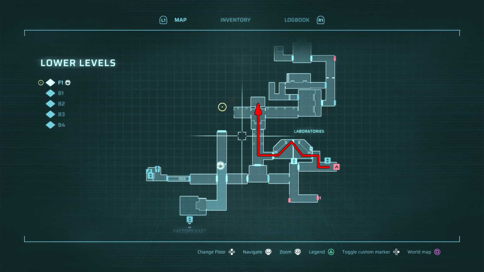 Lower Levels walkthrough in End of Abyss.