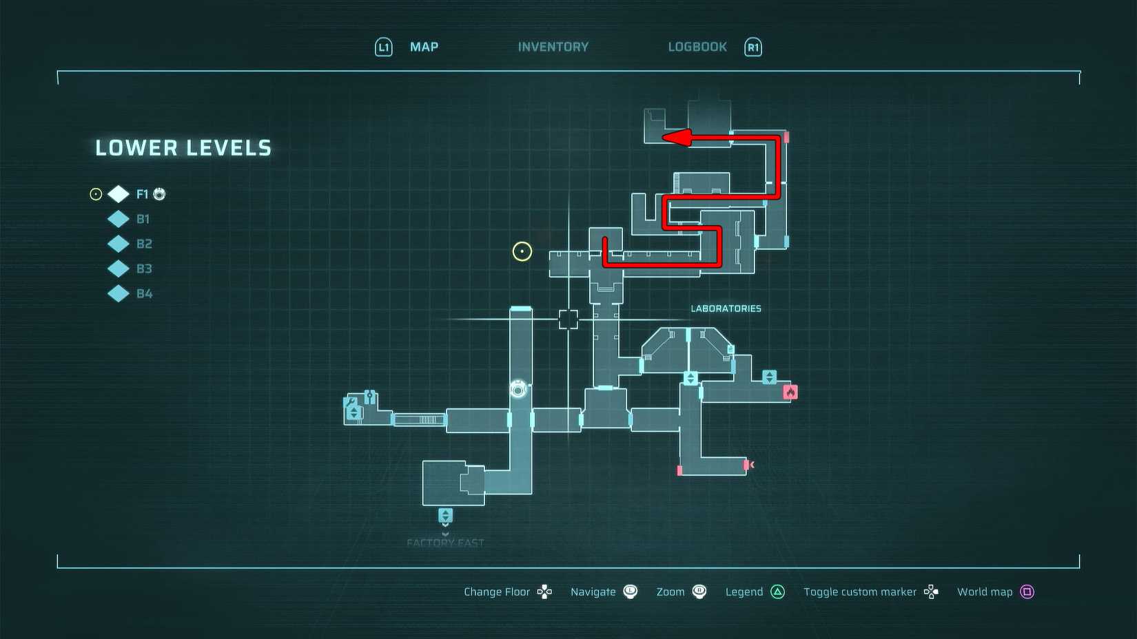 Lower Levels walkthrough in End of Abyss.
