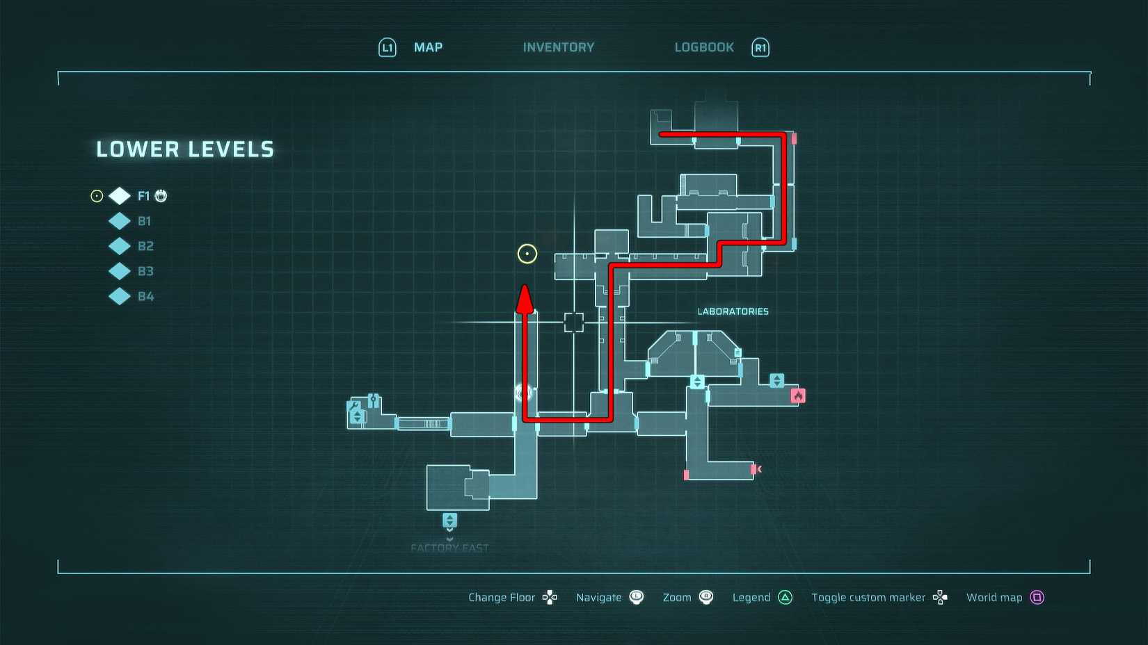 Lower Levels walkthrough in End of Abyss.