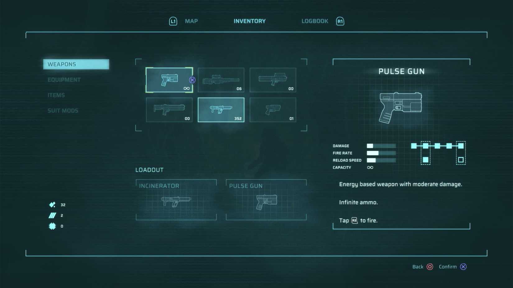 The Pulse Gun in End of Abyss.