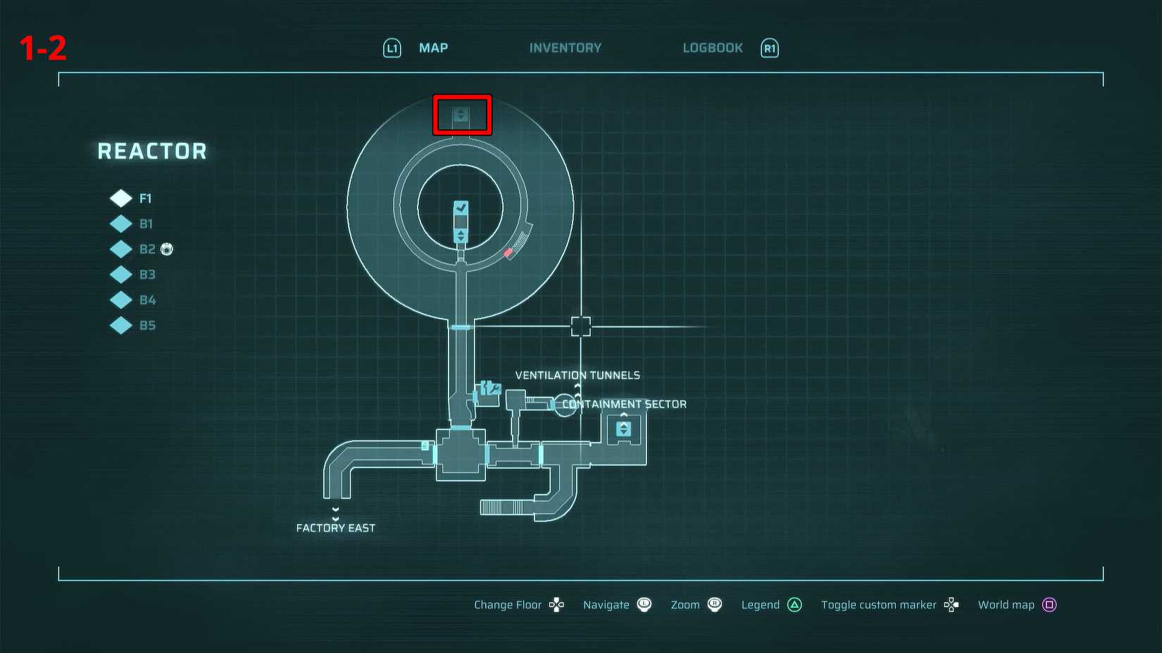 Reactor part 1 walkthrough in End of Abyss.