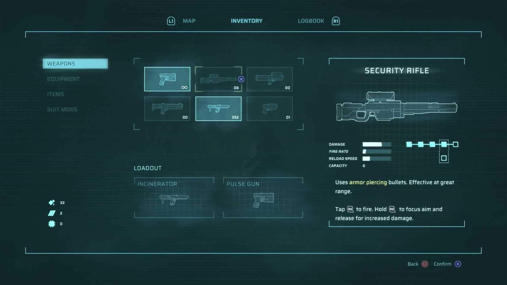 The Security Rifle in End of Abyss.