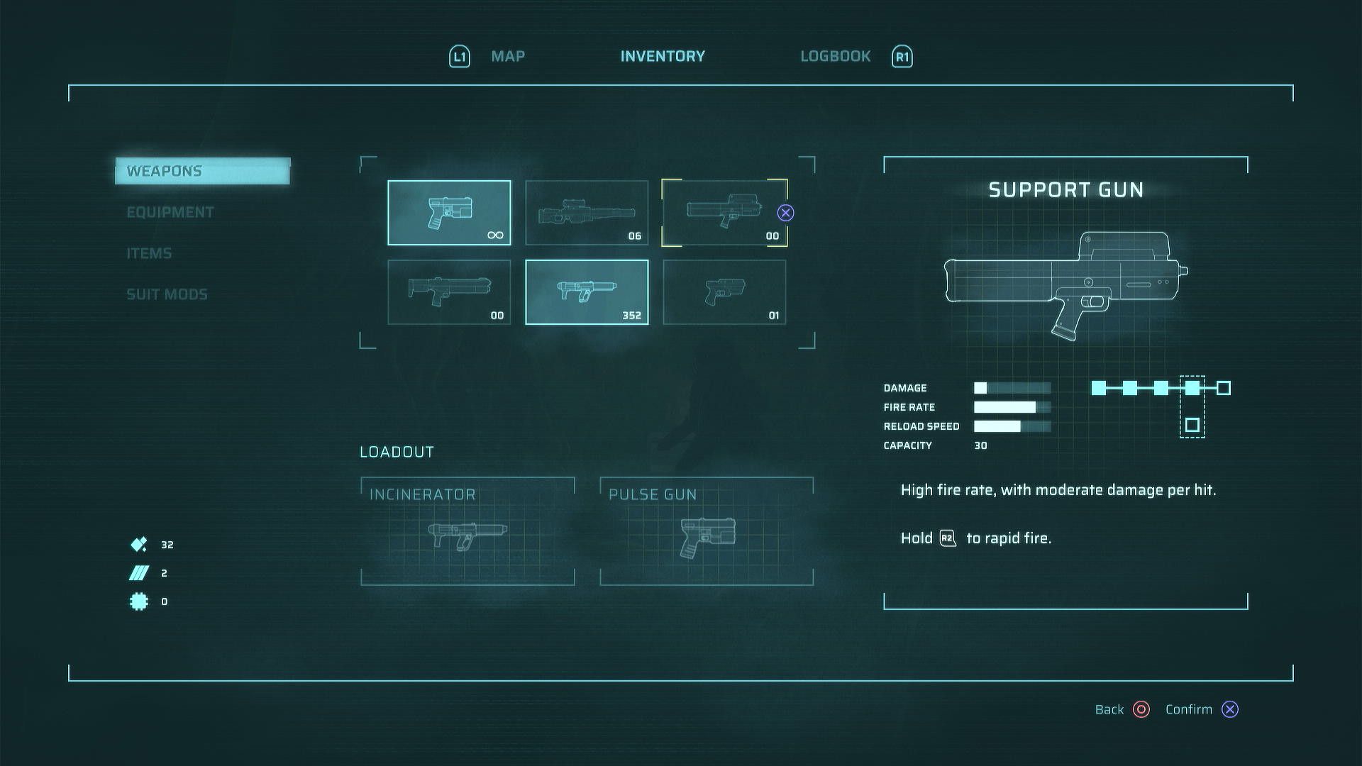 End of Abyss: All Weapon Locations