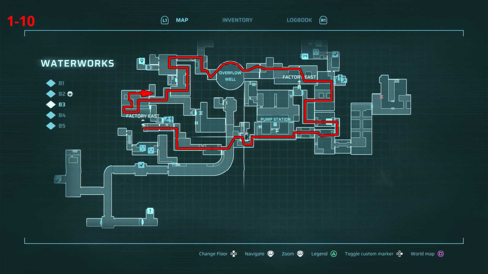 Waterworks part 1 walkthrough in End of Abyss.