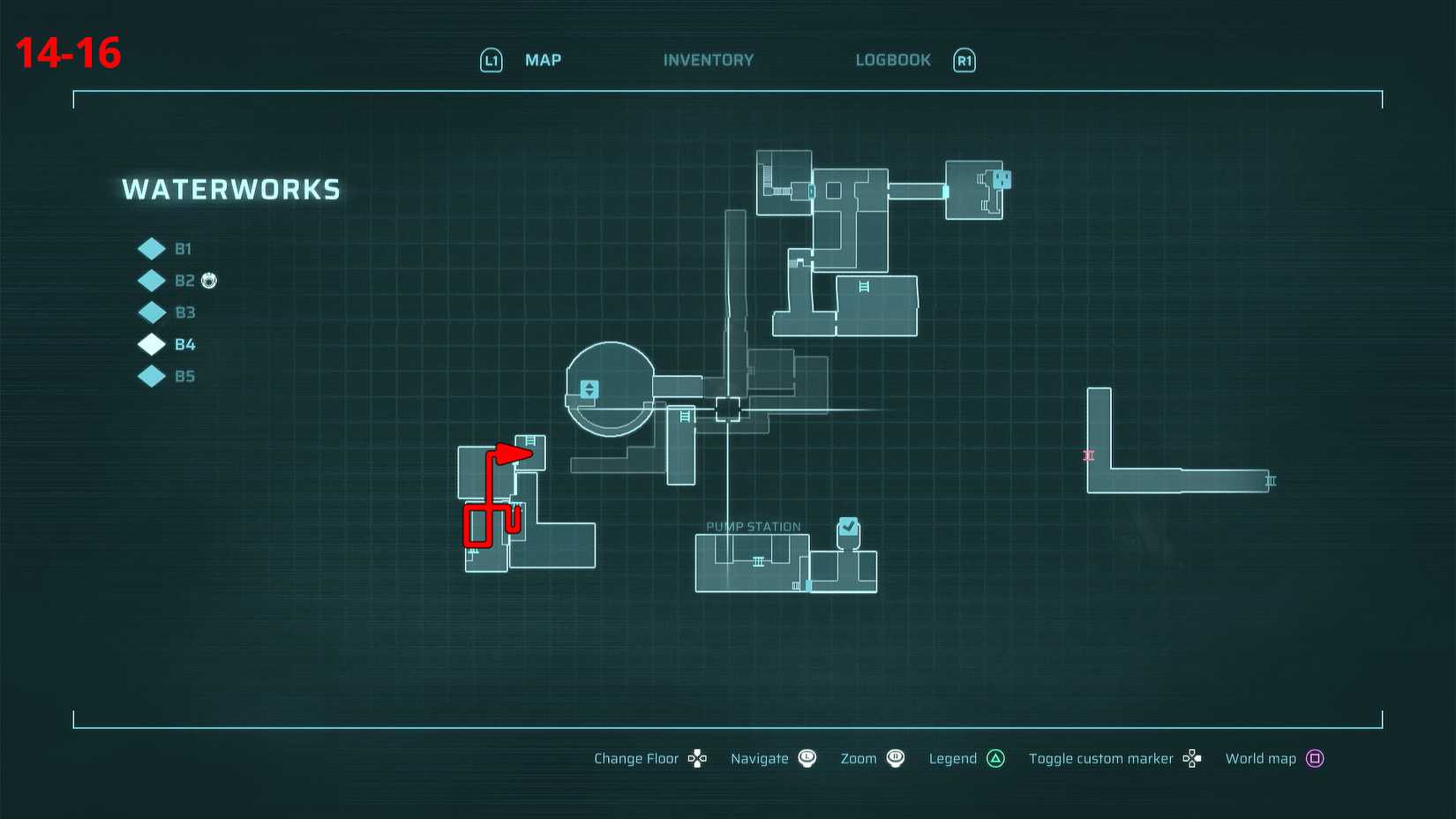 Waterworks part 1 walkthrough in End of Abyss.