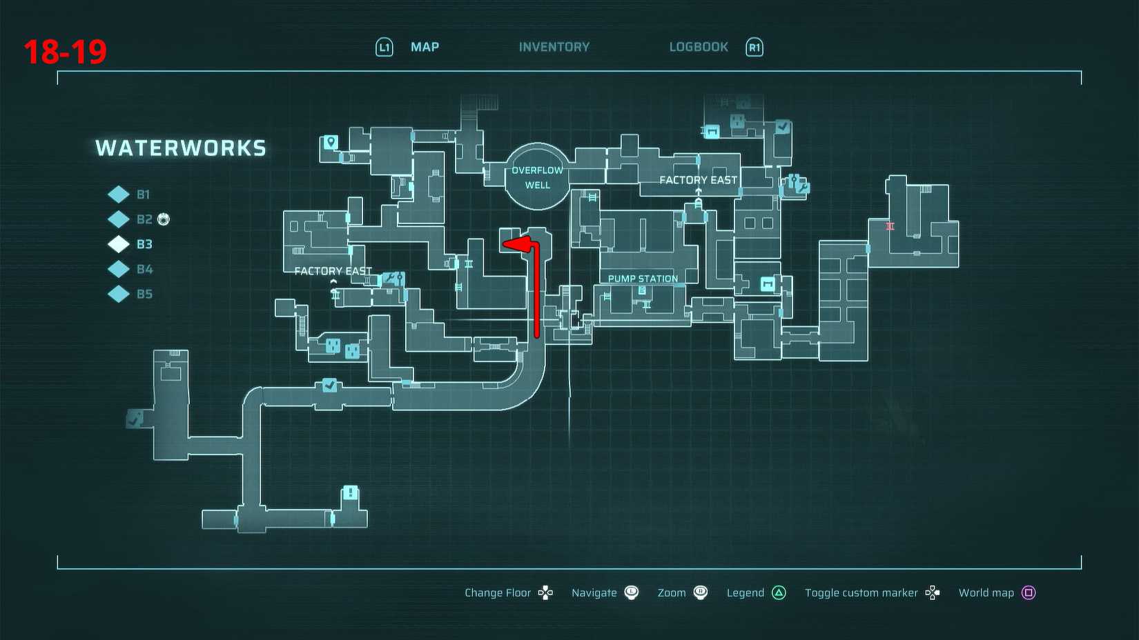 Waterworks part 1 walkthrough in End of Abyss.