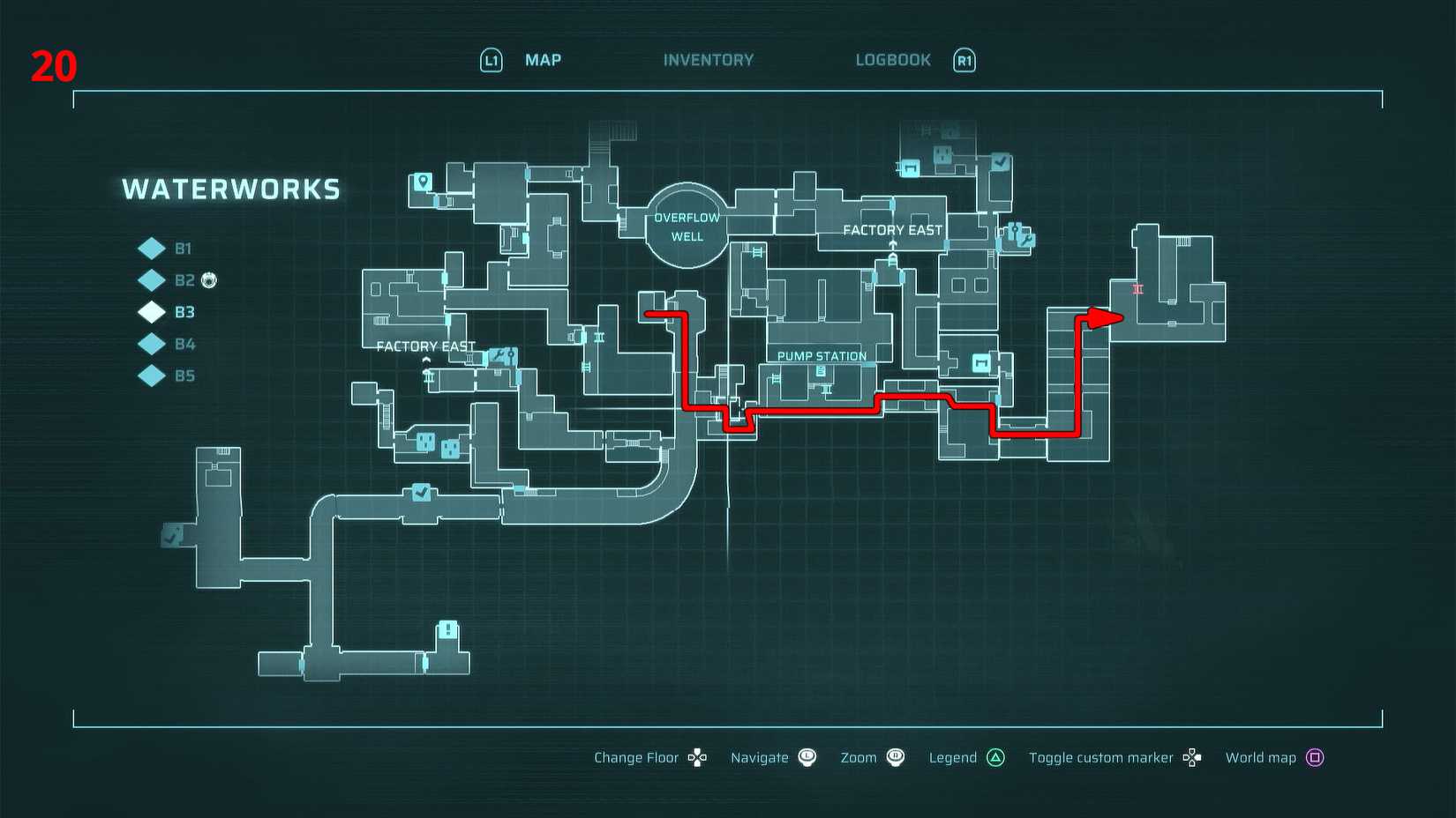 Waterworks part 1 walkthrough in End of Abyss.