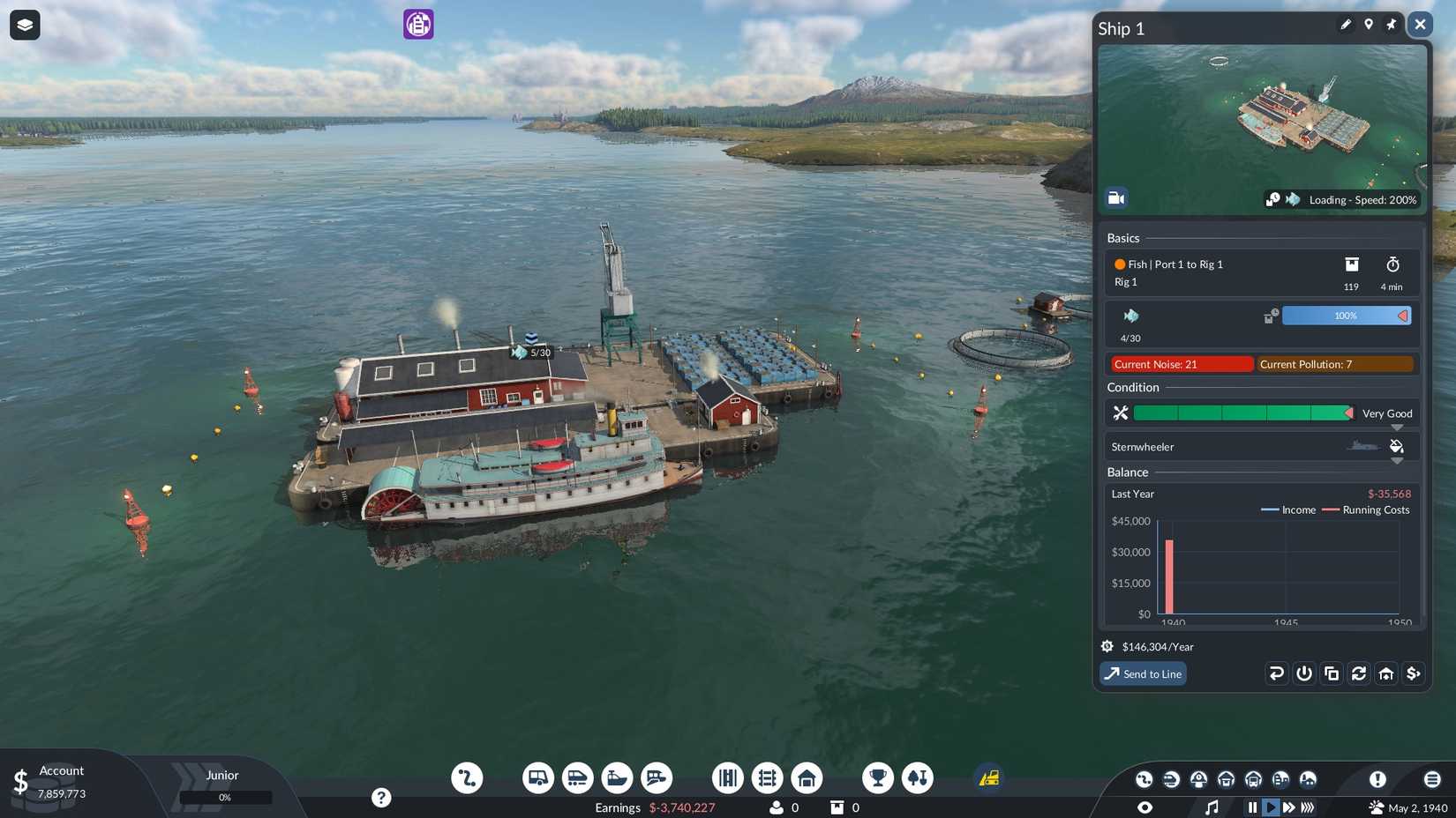 Expensive Ship - Transport Fever 3