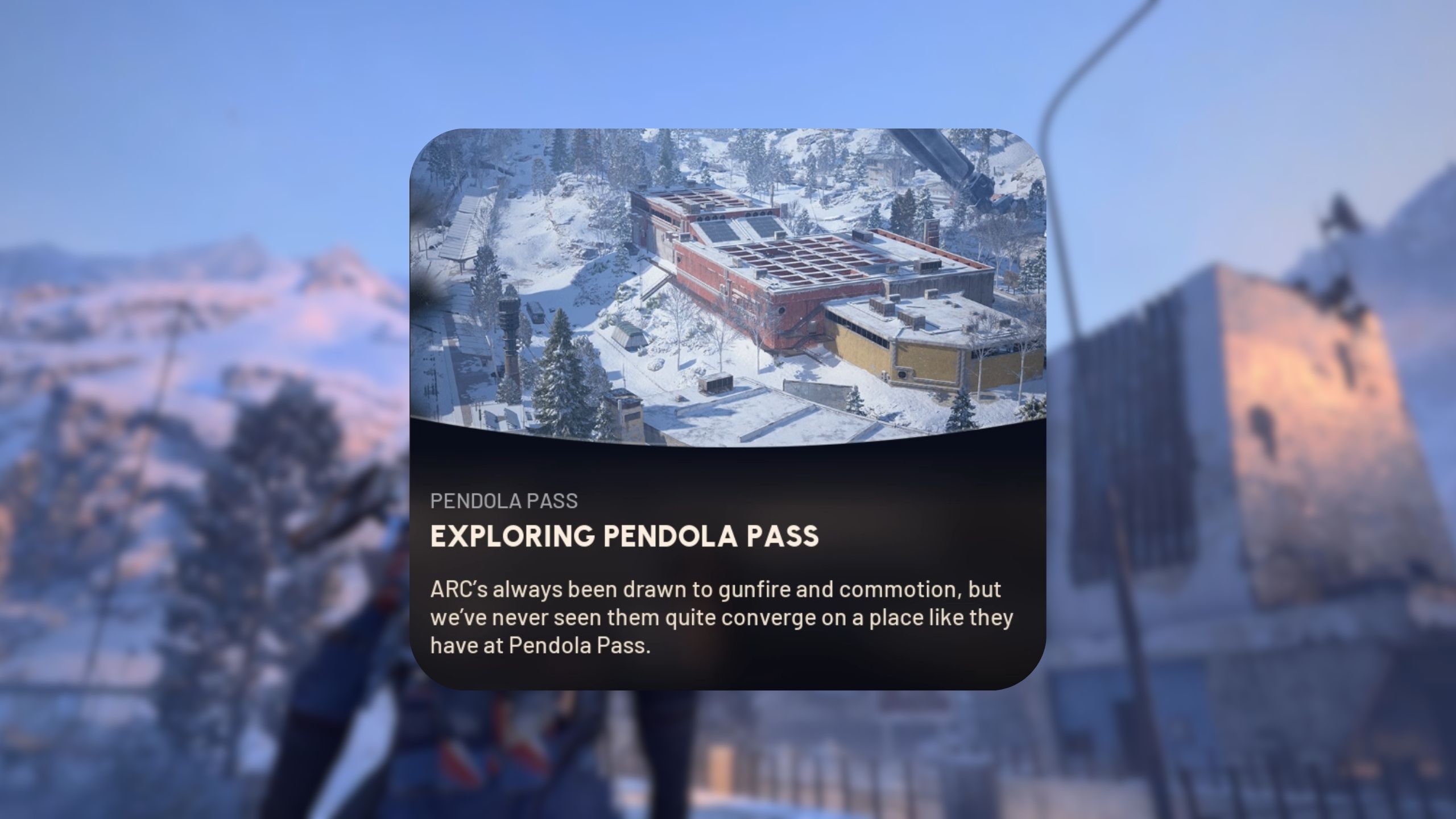 Exploring Pendola Pass ARC Raiders