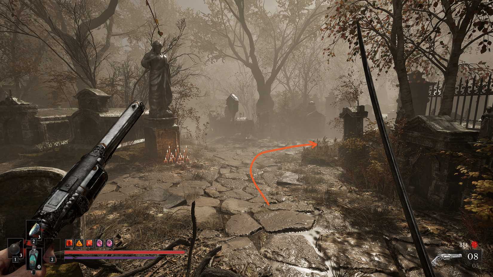 Fallen Village Location in Valor Mortis